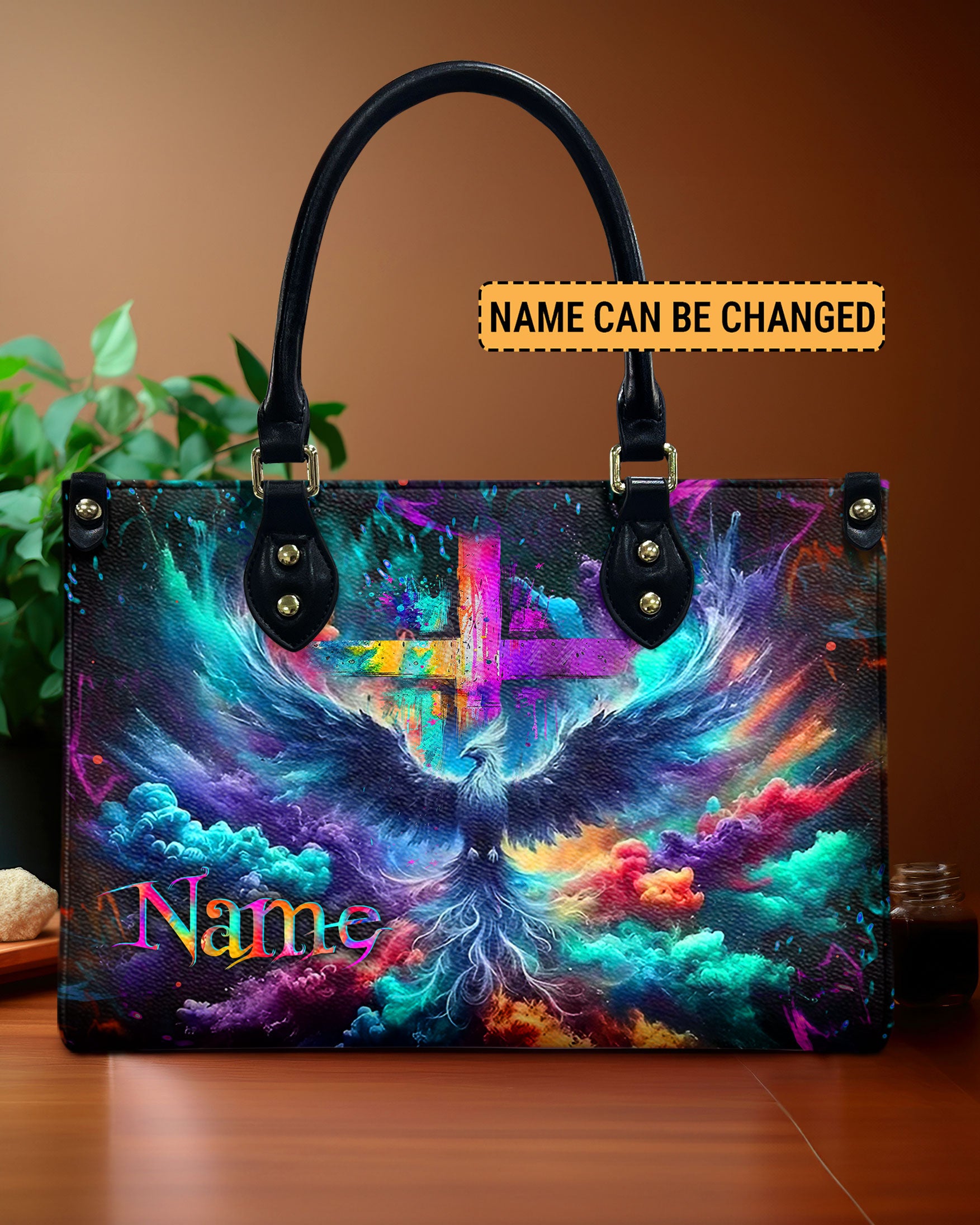 Strong Phoenix Cross Leather Handbag - Yhlt1610244