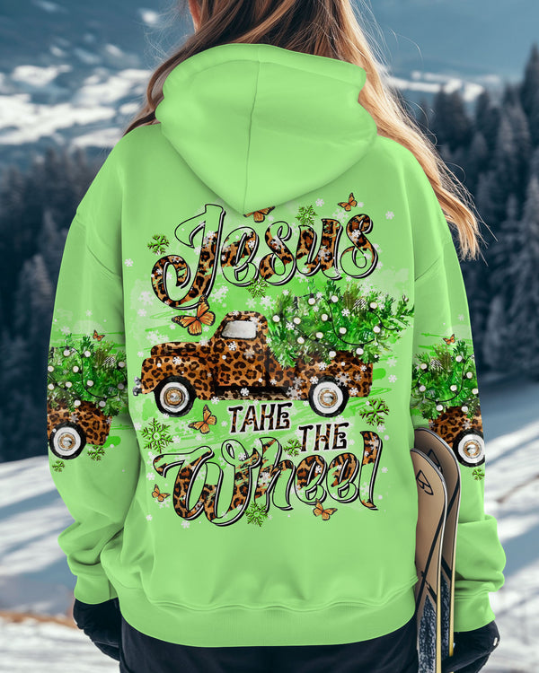 Jesus Take The Wheel Christmas Women's All Over Print Shirt - Tltr1411243