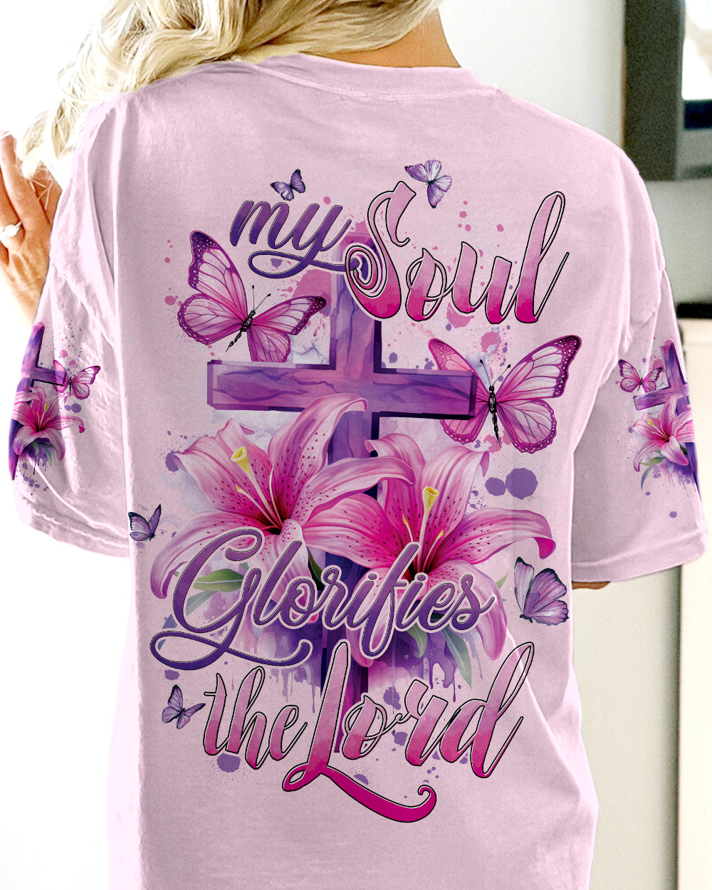 My Soul Gloriflies The Lord Women's All Over Print Shirt - Tytd0302241