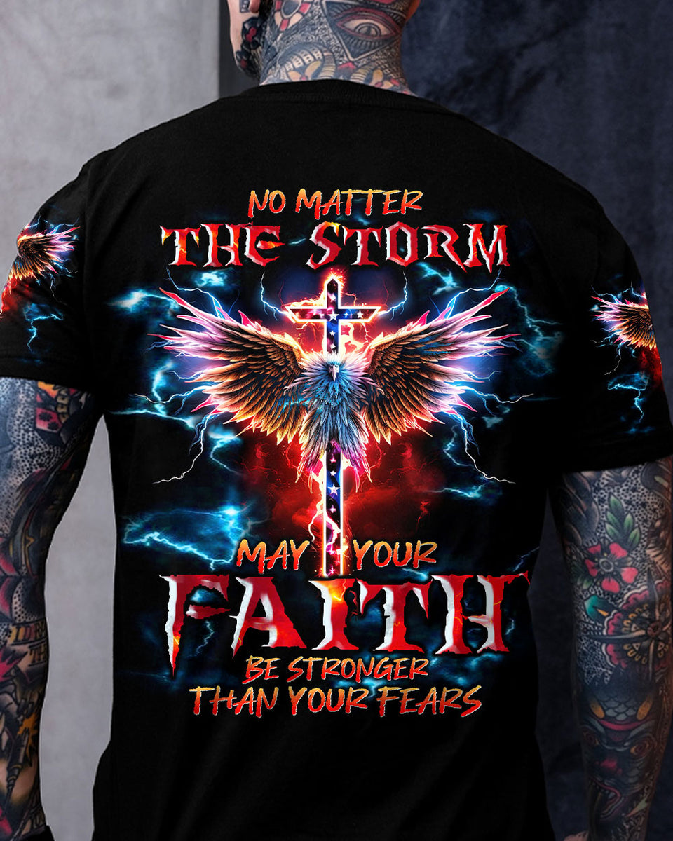 No Matter The Storm Men's All Over Print Shirt - Tlnt2709232 – Faith ...