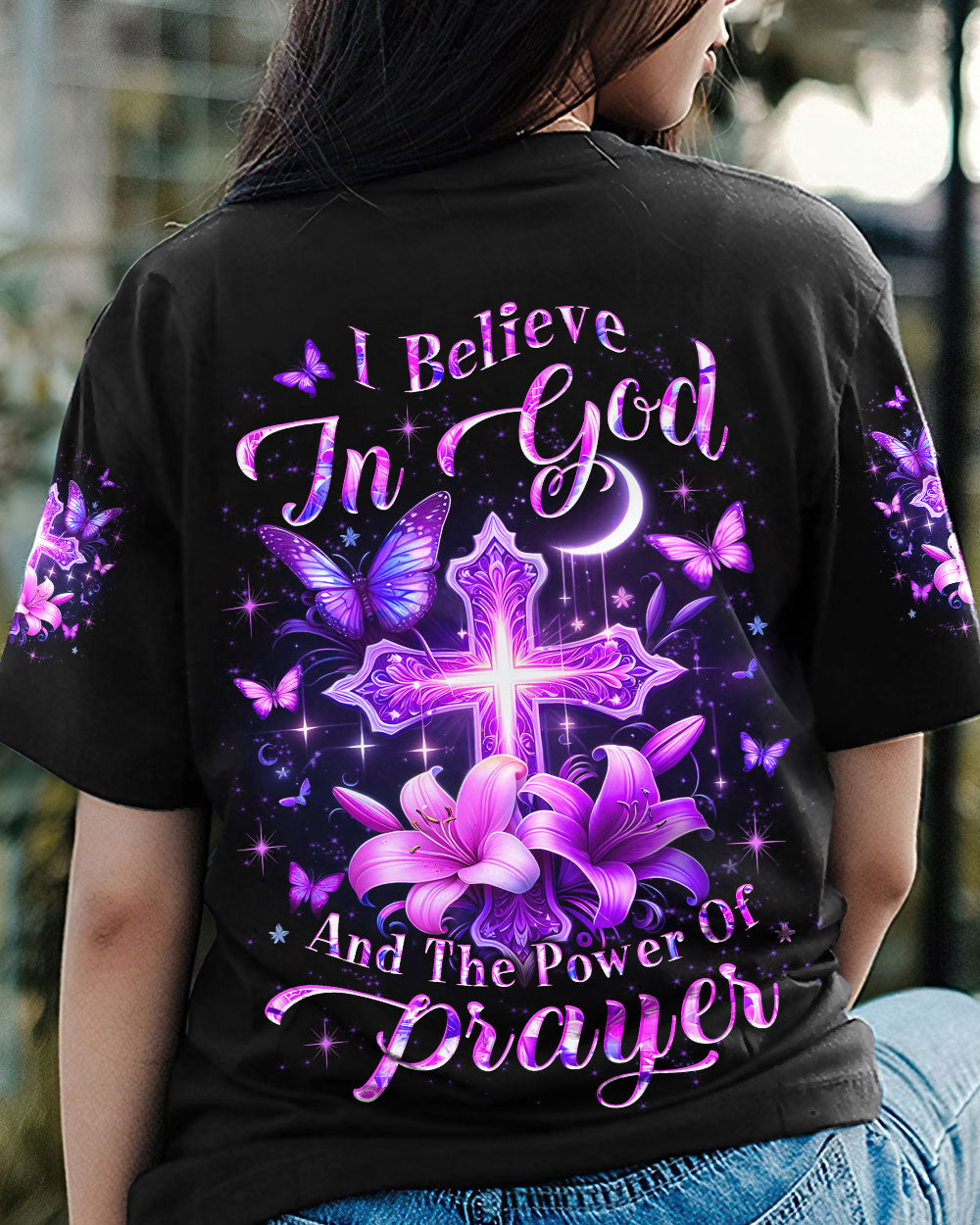 I Believe In God Women's All Over Print Shirt - Yhlt0202241