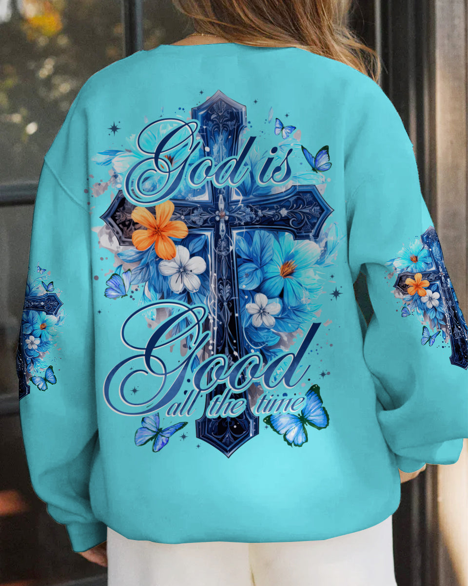 God Is Good All The Time Women's All Over Print Shirt - Tytd2809231 ...