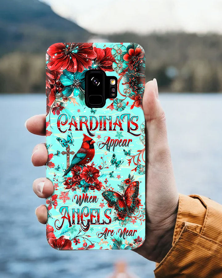 When Cardinals Appear Angels Are Near Phone Case  - Tltw1212241