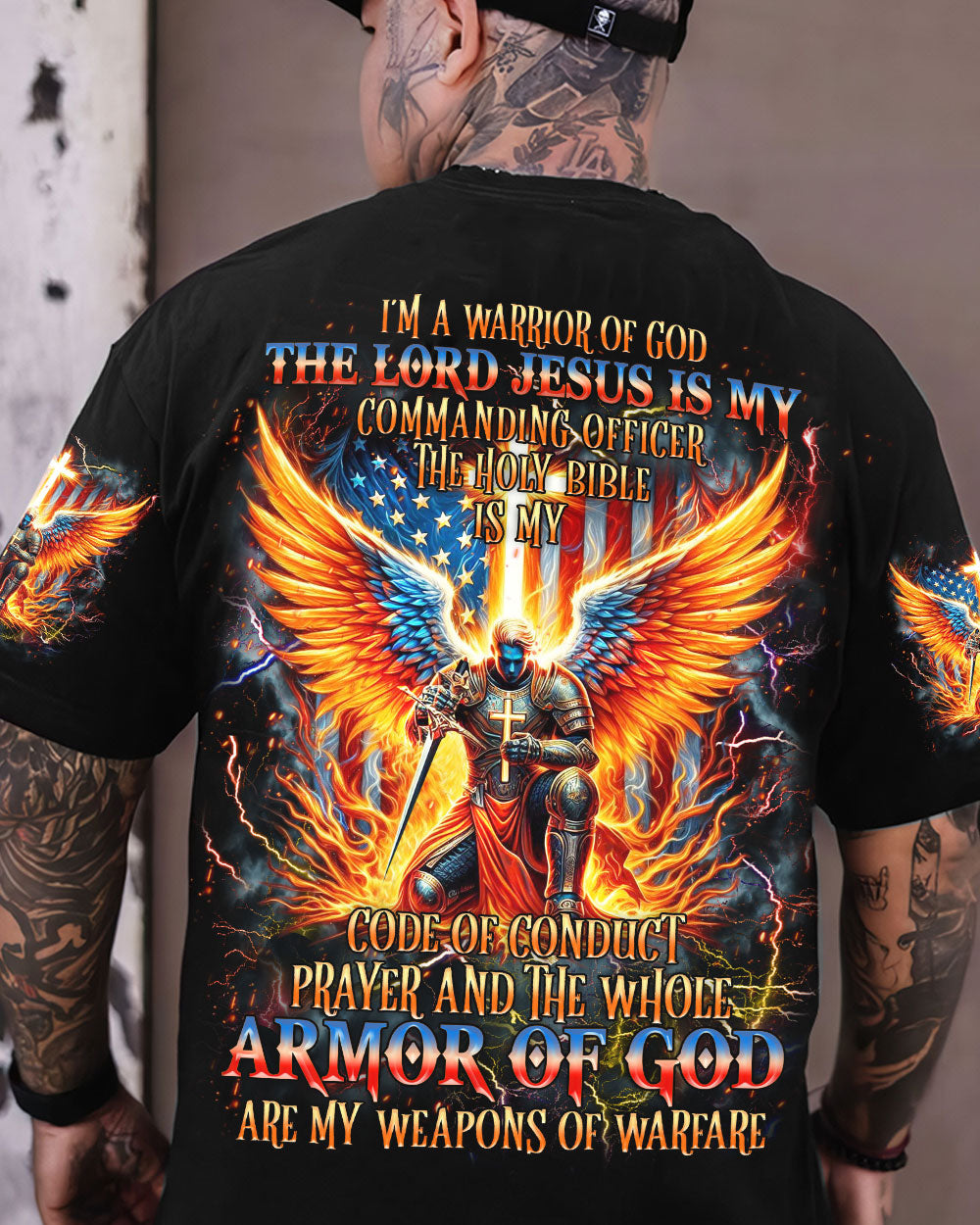 I'm A Warrior Of God Men's All Over Print Shirt - Yhhn1106244