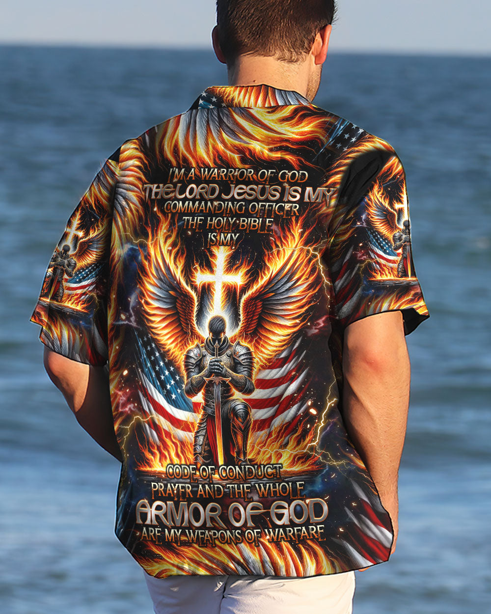 I'm A Warrior Of God Hawaiian Shirt - Tlnt3005244