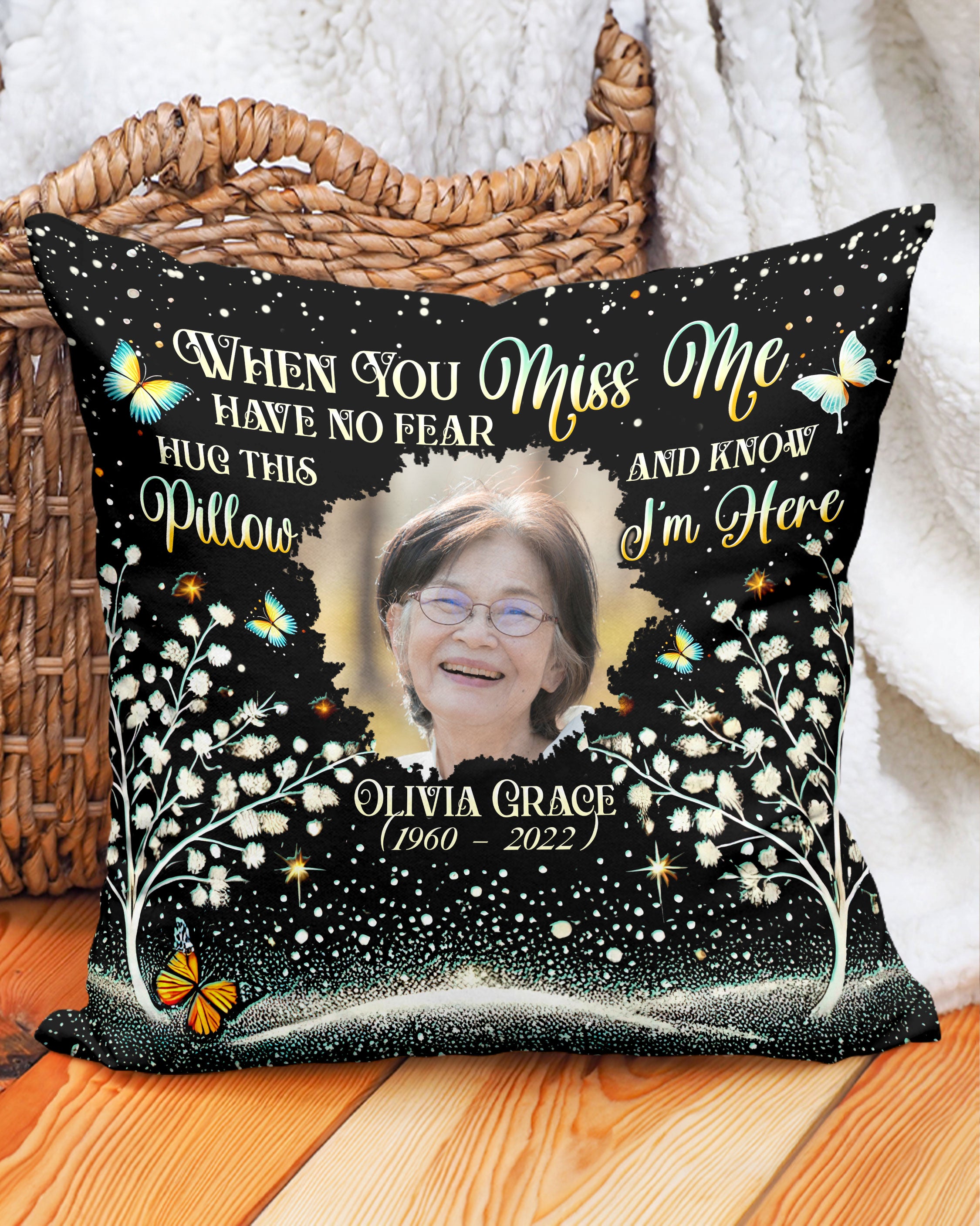 Personalized When You Miss Me Pillow - Tltw0602253