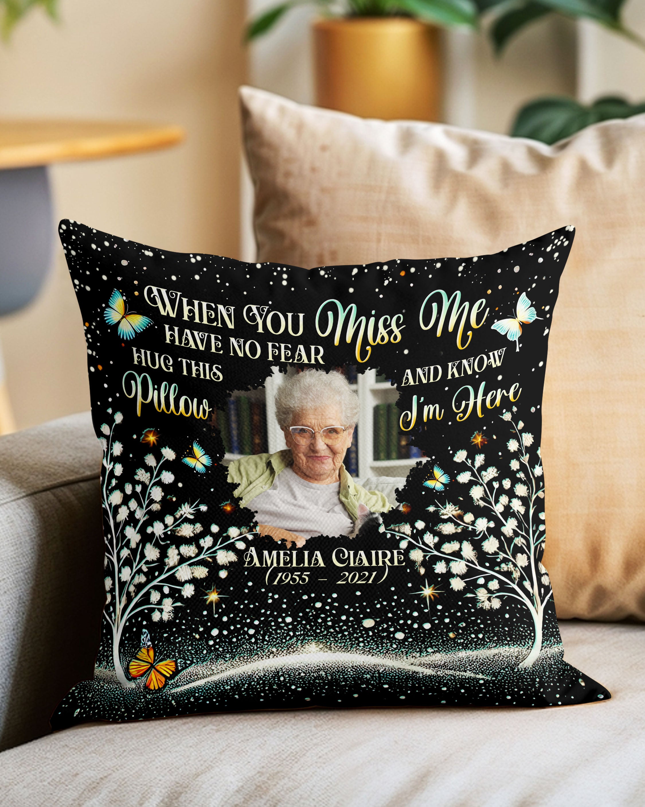 Personalized When You Miss Me Pillow - Tltw0602253