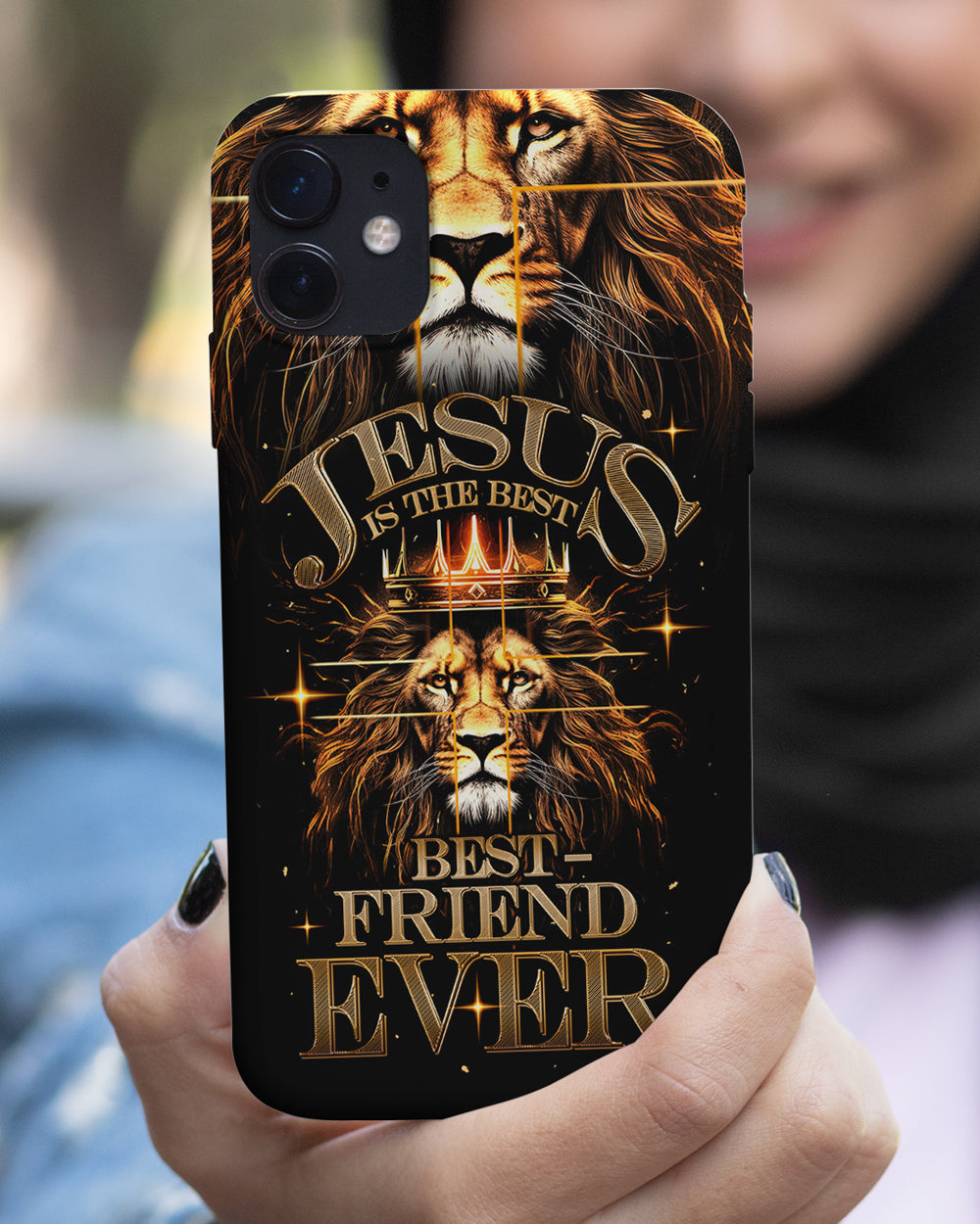 Jesus Is The Best Lion Phone Case - Ty0207239