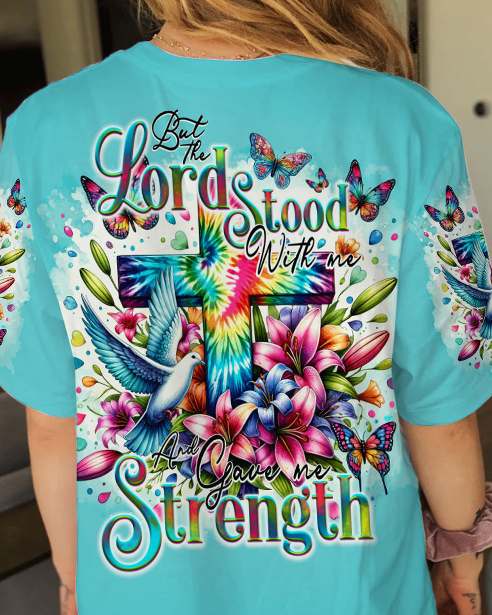 Lord Stood With Me Women's All Over Print Shirt - Ty1212231