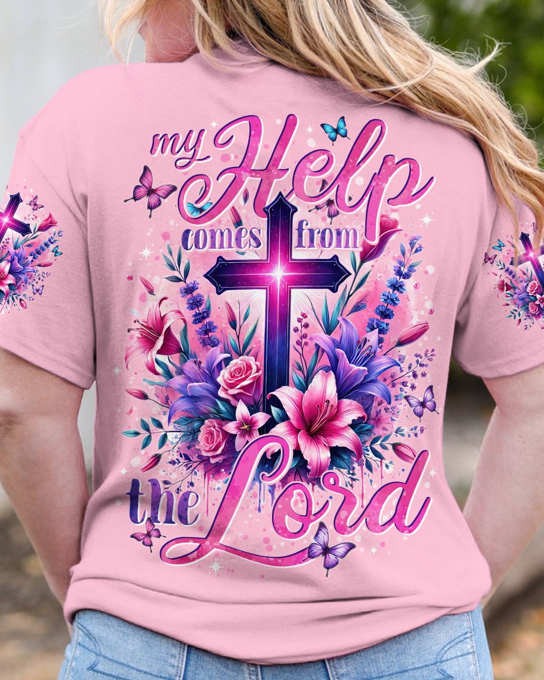 My Help Comes From The Lord Women's All Over Print Shirt - Tytd3107243