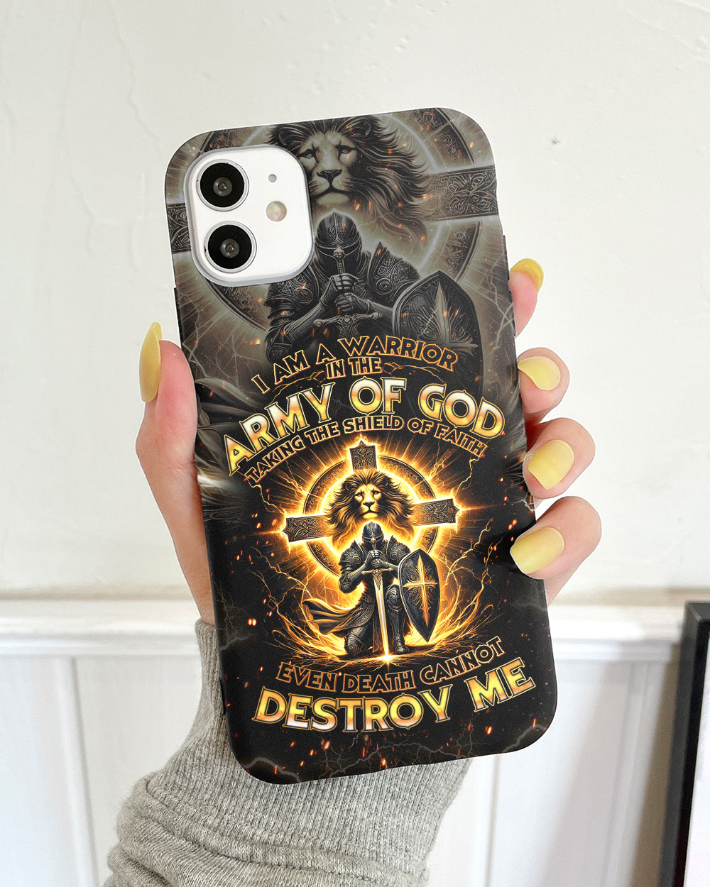 I Am A Warrior In The Army Of God Phone Case - Tytd2610243