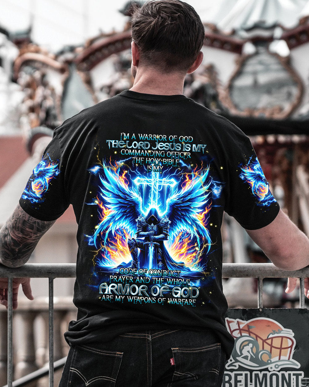 I'm A Warrior Of God Men's All Over Print Shirt - Tlnt0306242