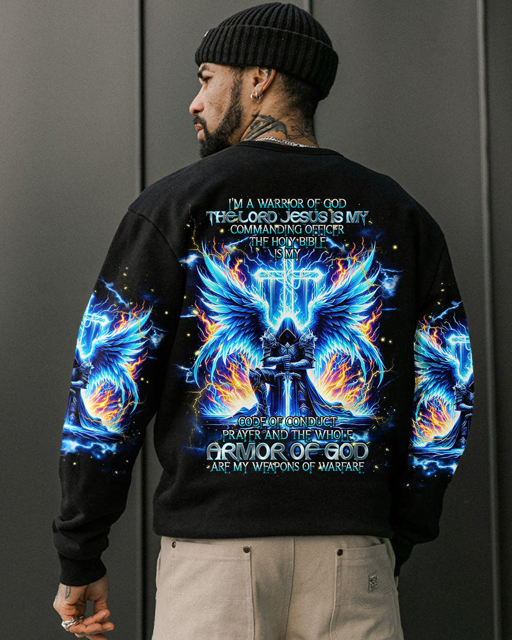 I'm A Warrior Of God Men's All Over Print Shirt - Tlnt0306242