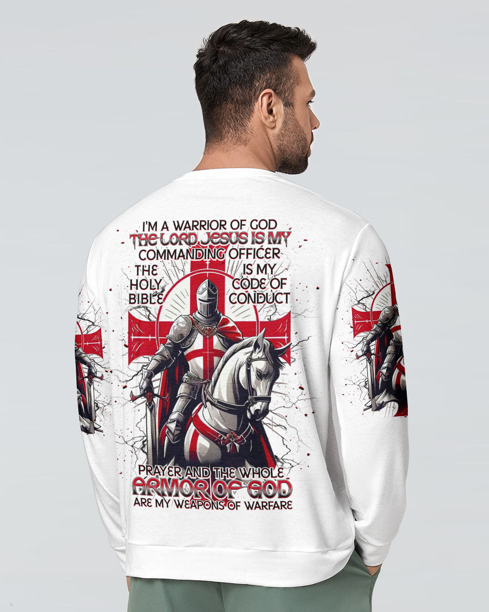 I'm A Warrior Of God Men's All Over Print Shirt - Tlnt1802252