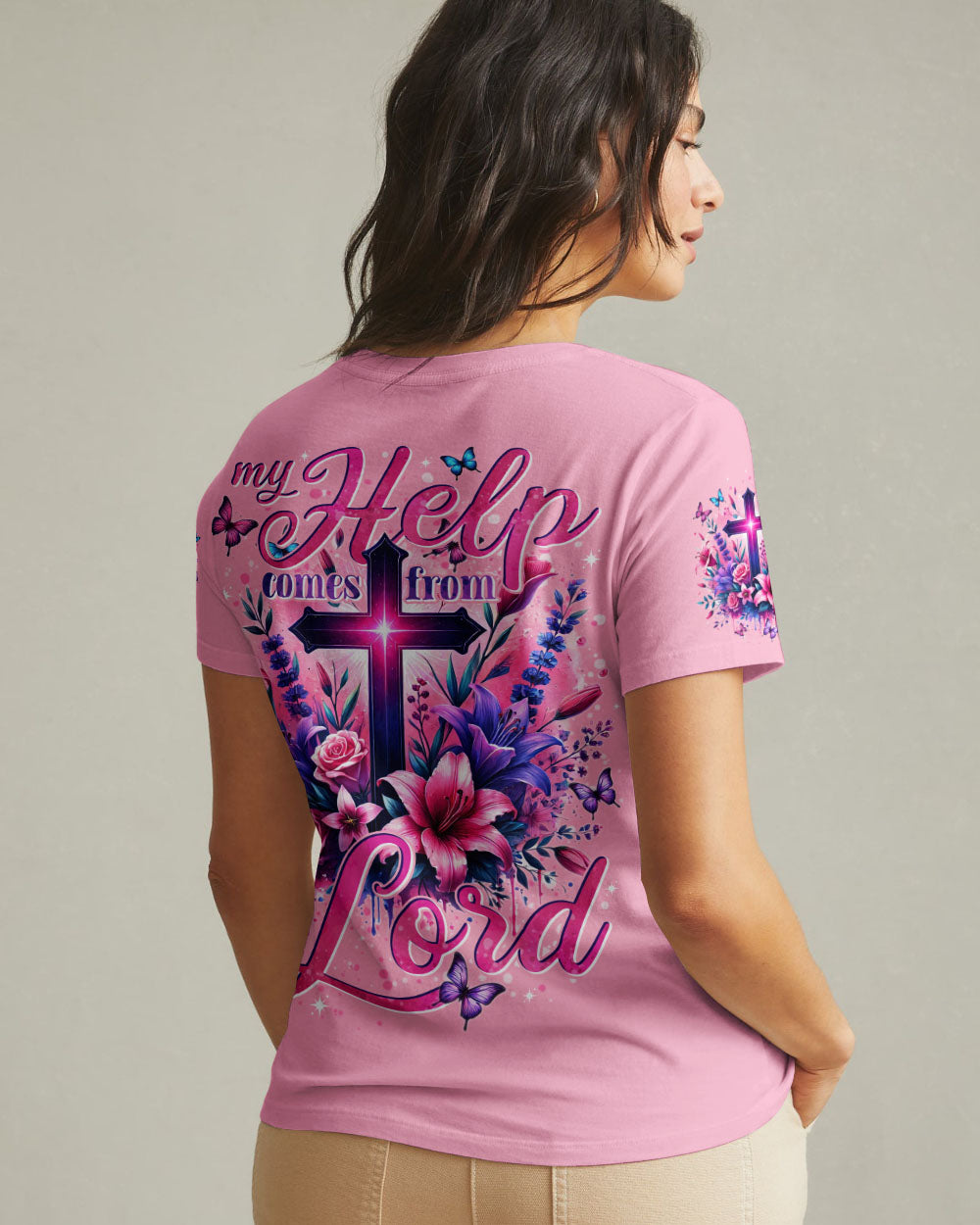 My Help Comes From The Lord Women's All Over Print Shirt - Tytd3107243