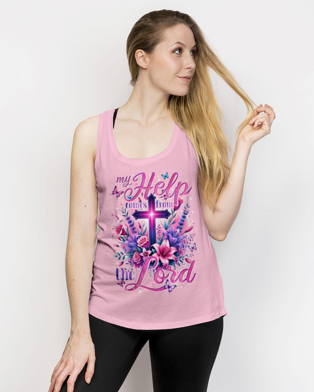 My Help Comes From The Lord Women's All Over Print Shirt - Tytd3107243