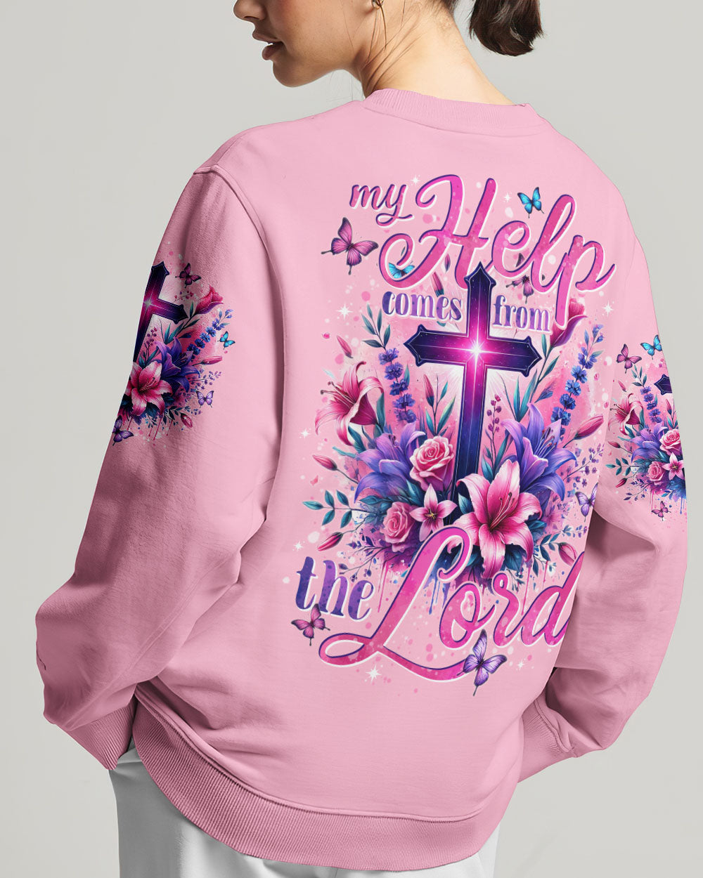 My Help Comes From The Lord Women's All Over Print Shirt - Tytd3107243