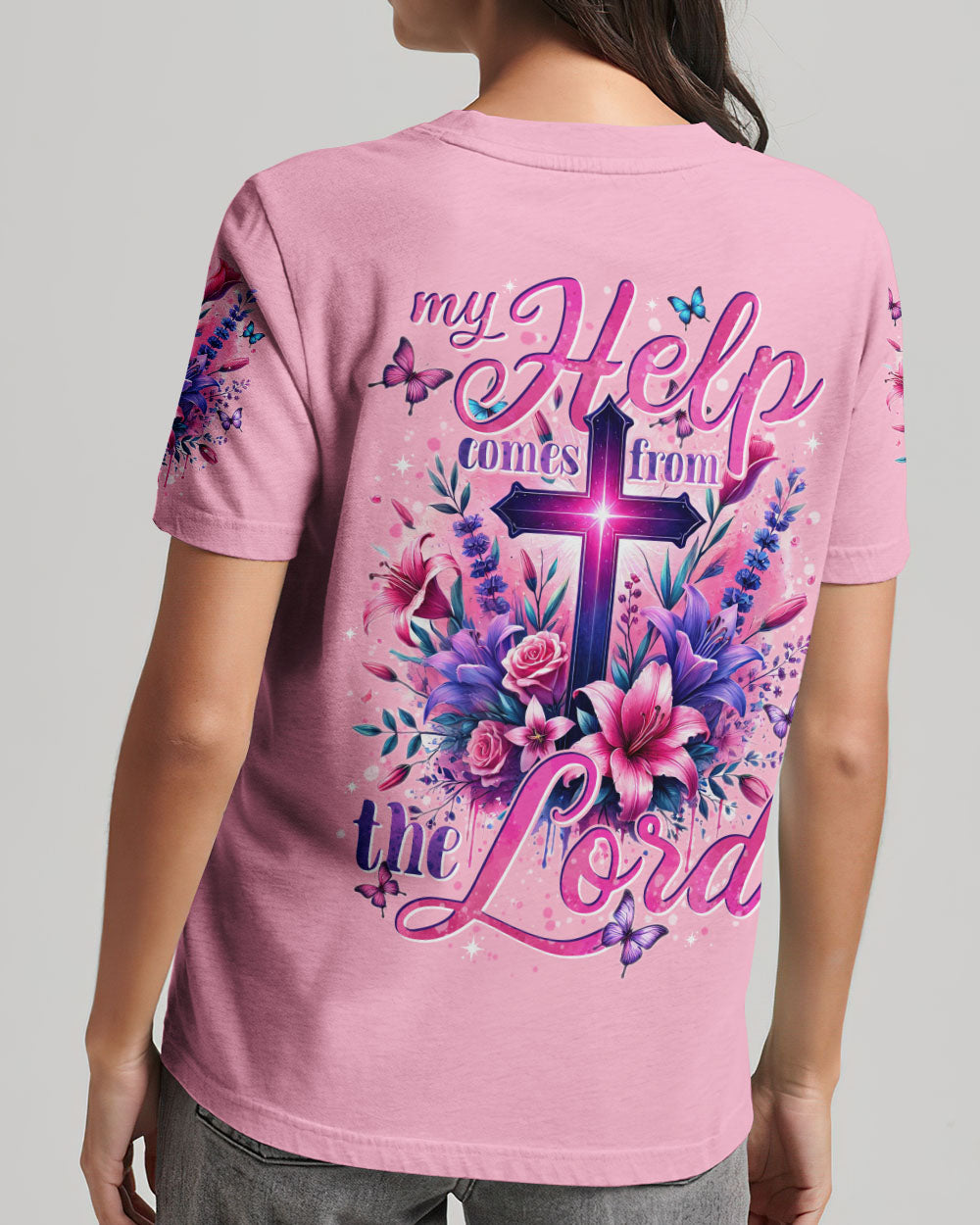 My Help Comes From The Lord Women's All Over Print Shirt - Tytd3107243