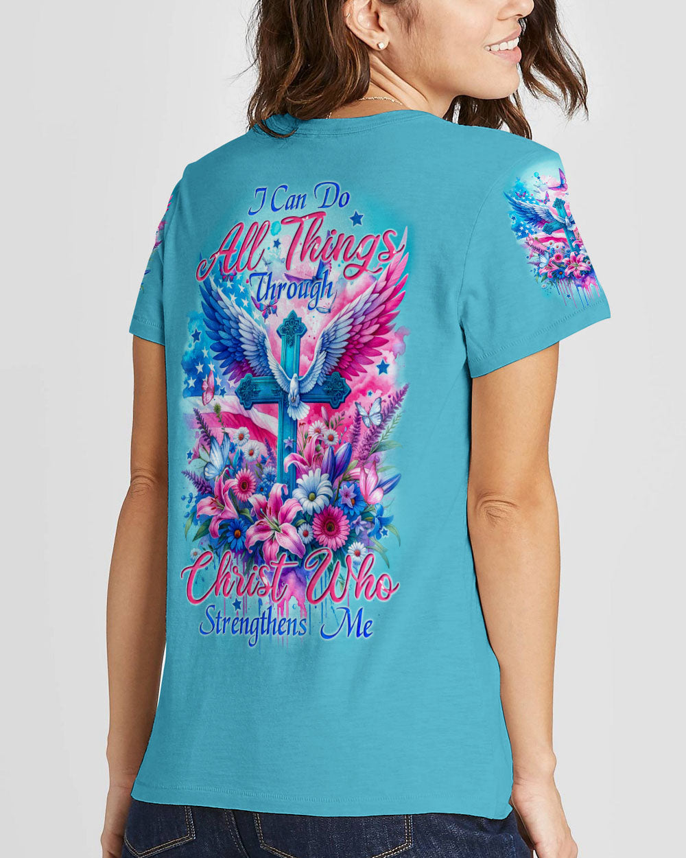 I Can Do All Things Women's All Over Print Shirt - Tyqy1311231