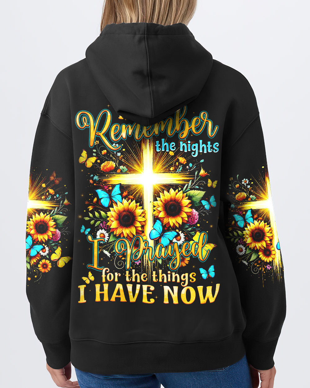 I Prayed For The Things I Have Now Women's All Over Print Shirt - Tyqy2708244