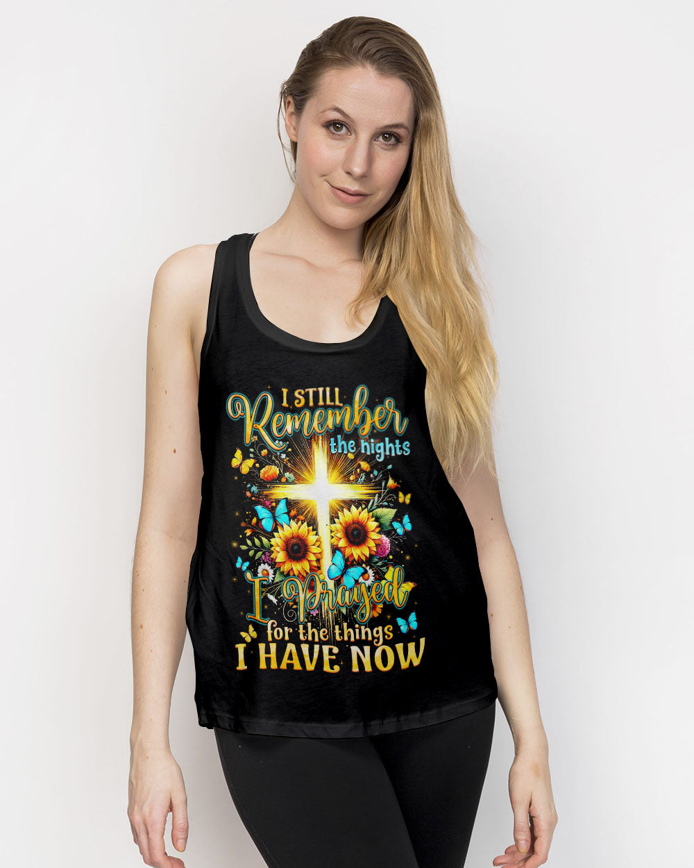 I Prayed For The Things I Have Now Women's All Over Print Shirt - Tyqy2708244