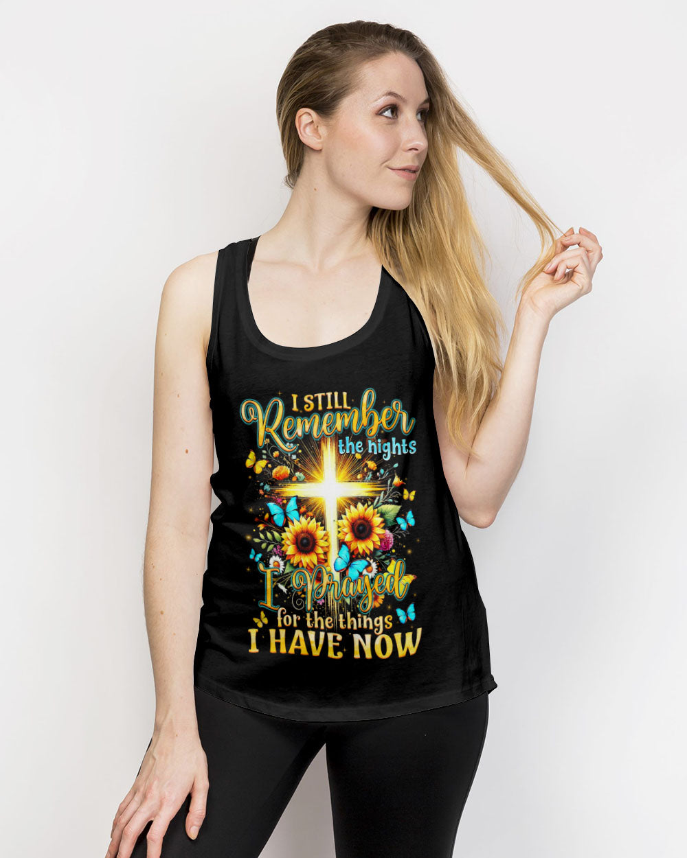 I Prayed For The Things I Have Now Women's All Over Print Shirt - Tyqy2708244