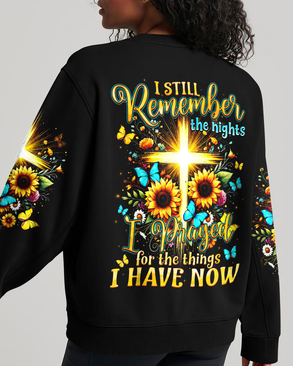 I Prayed For The Things I Have Now Women's All Over Print Shirt - Tyqy2708244