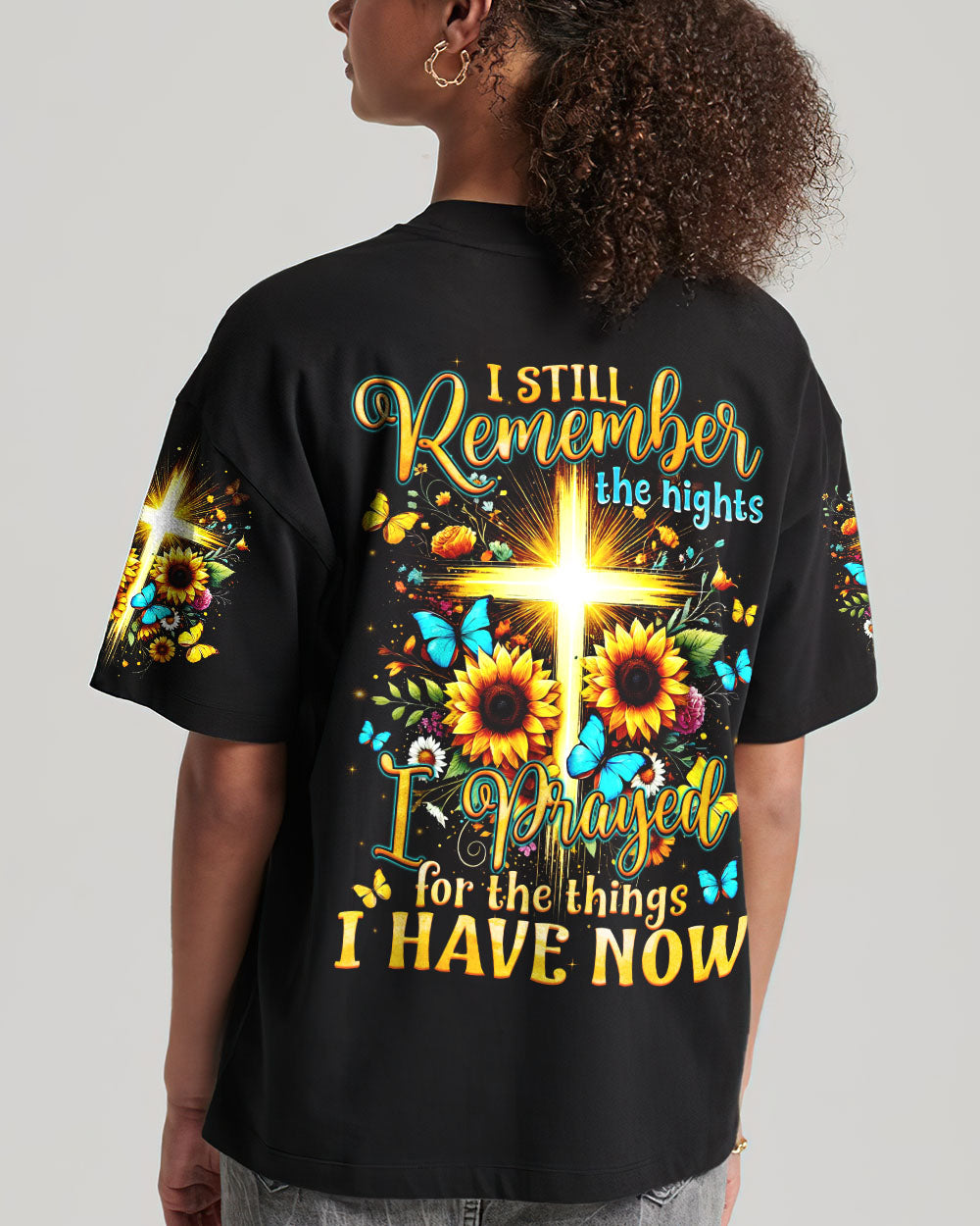 I Prayed For The Things I Have Now Women's All Over Print Shirt - Tyqy2708244