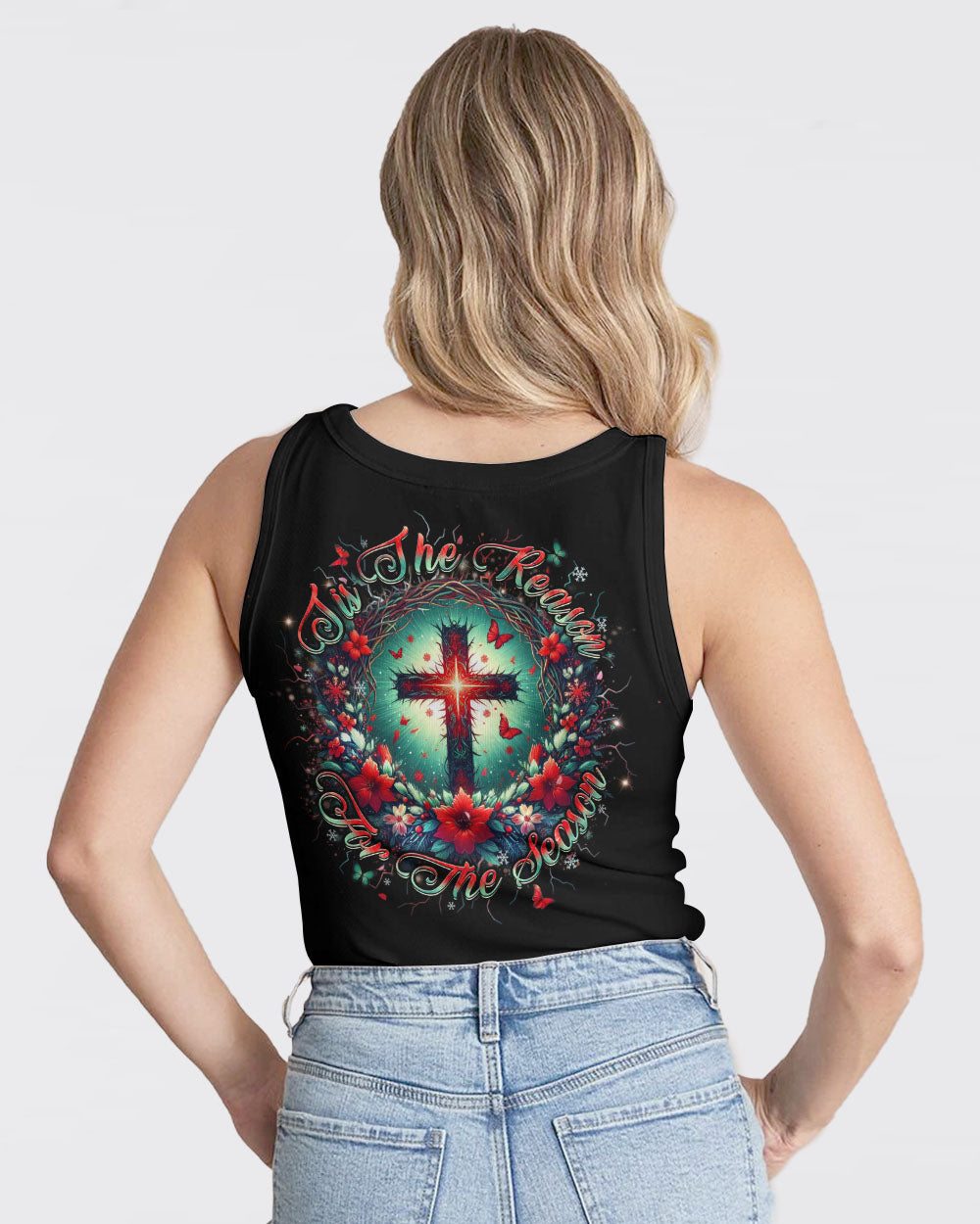 Tis The Reason For The Season Christmas Women's All Over Print Shirt - Yhhn0111243