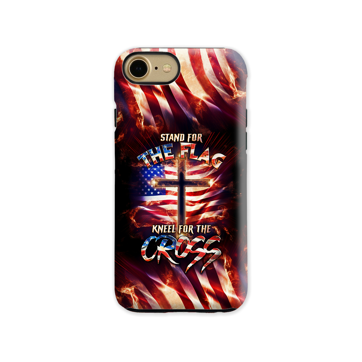 Stand For The Flag Kneel For The Cross Phone Case - Tlno0308231