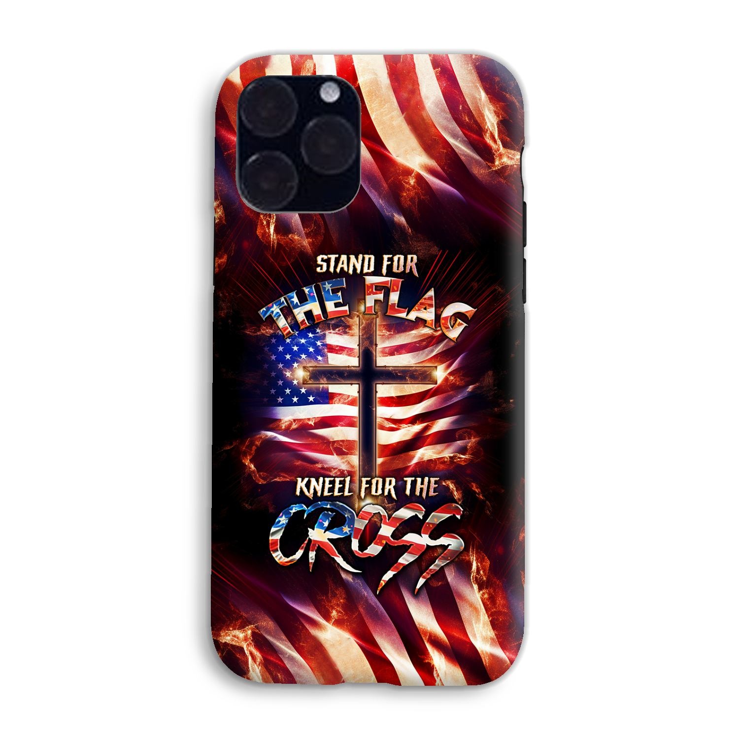 Stand For The Flag Kneel For The Cross Phone Case - Tlno0308231