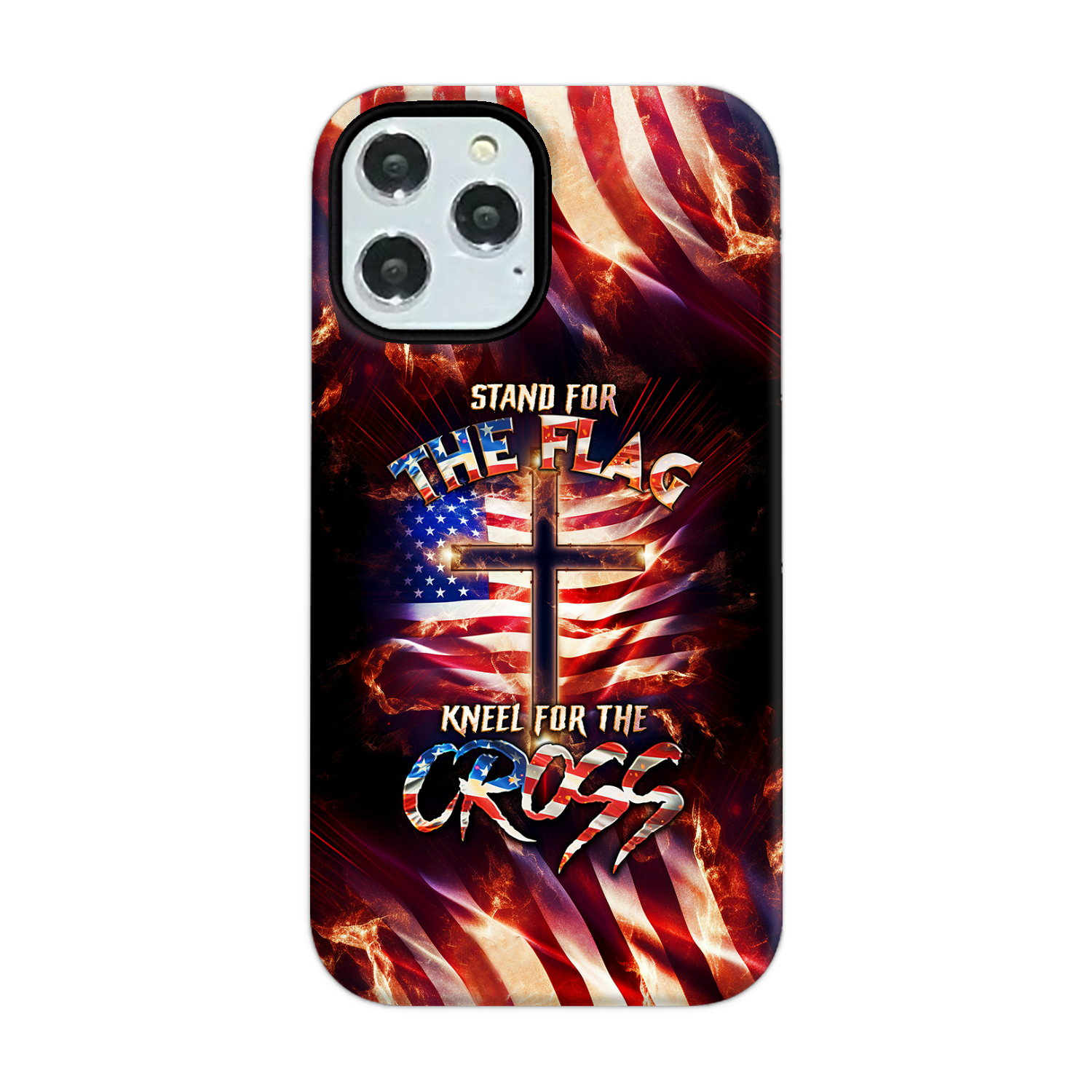 Stand For The Flag Kneel For The Cross Phone Case - Tlno0308231