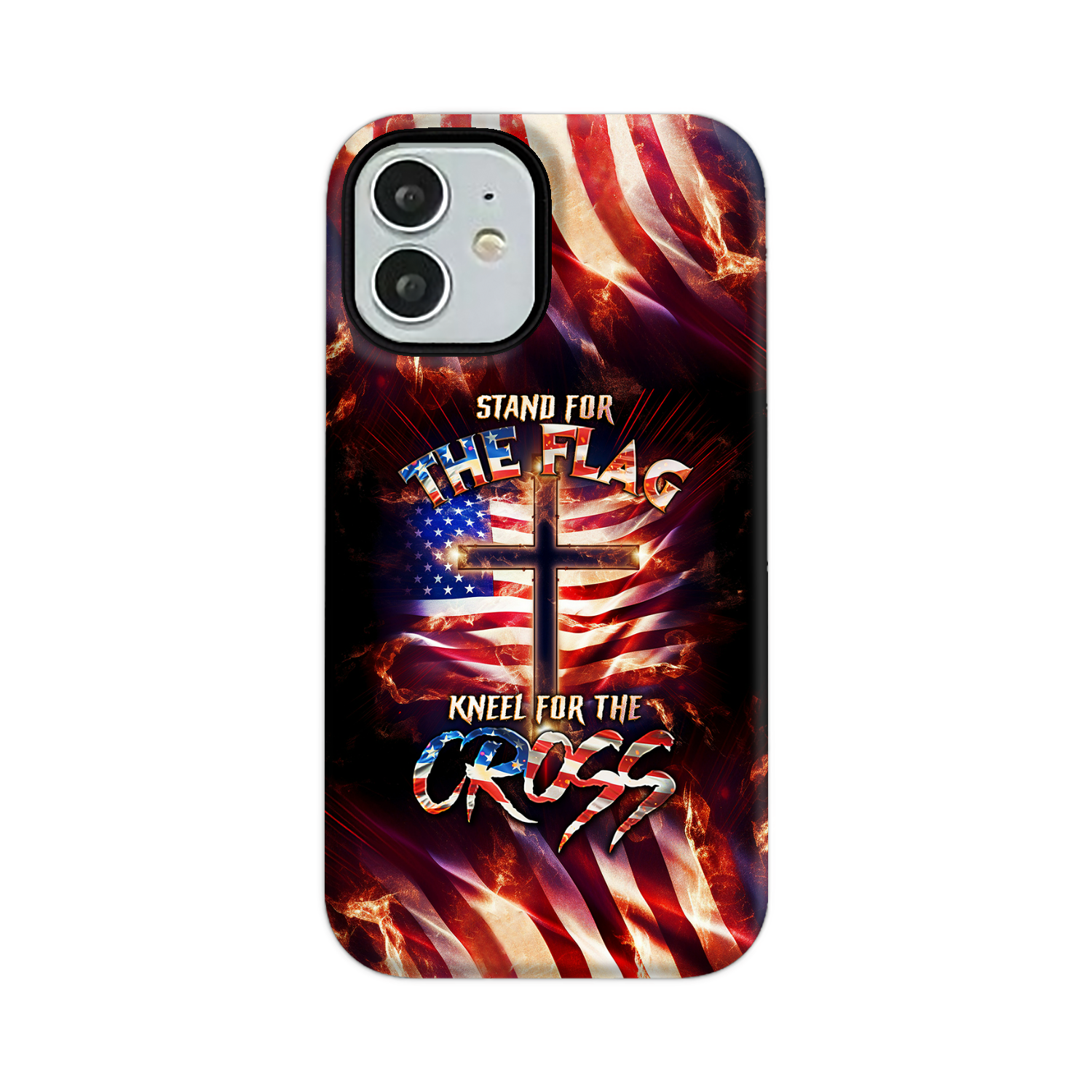 Stand For The Flag Kneel For The Cross Phone Case - Tlno0308231