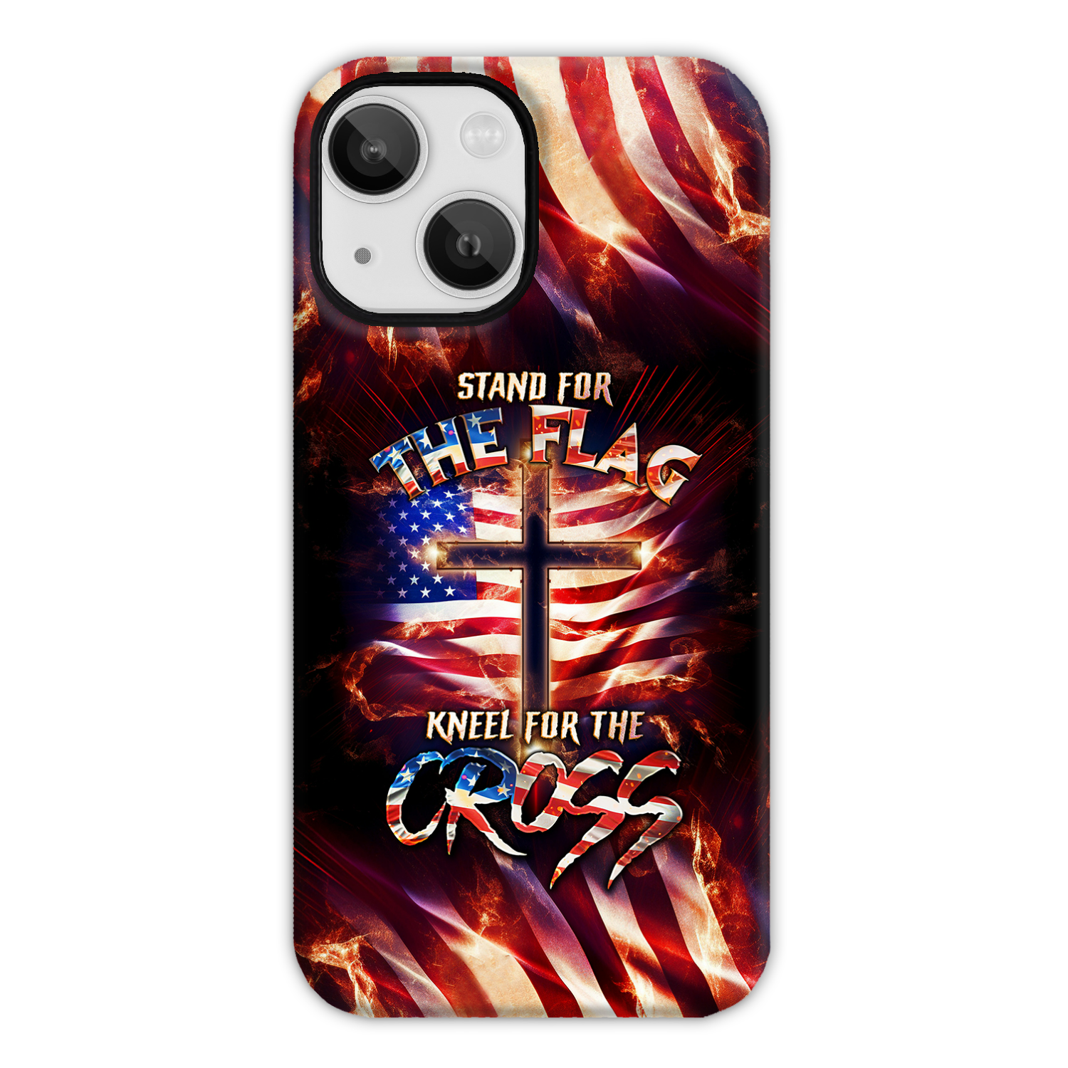 Stand For The Flag Kneel For The Cross Phone Case - Tlno0308231