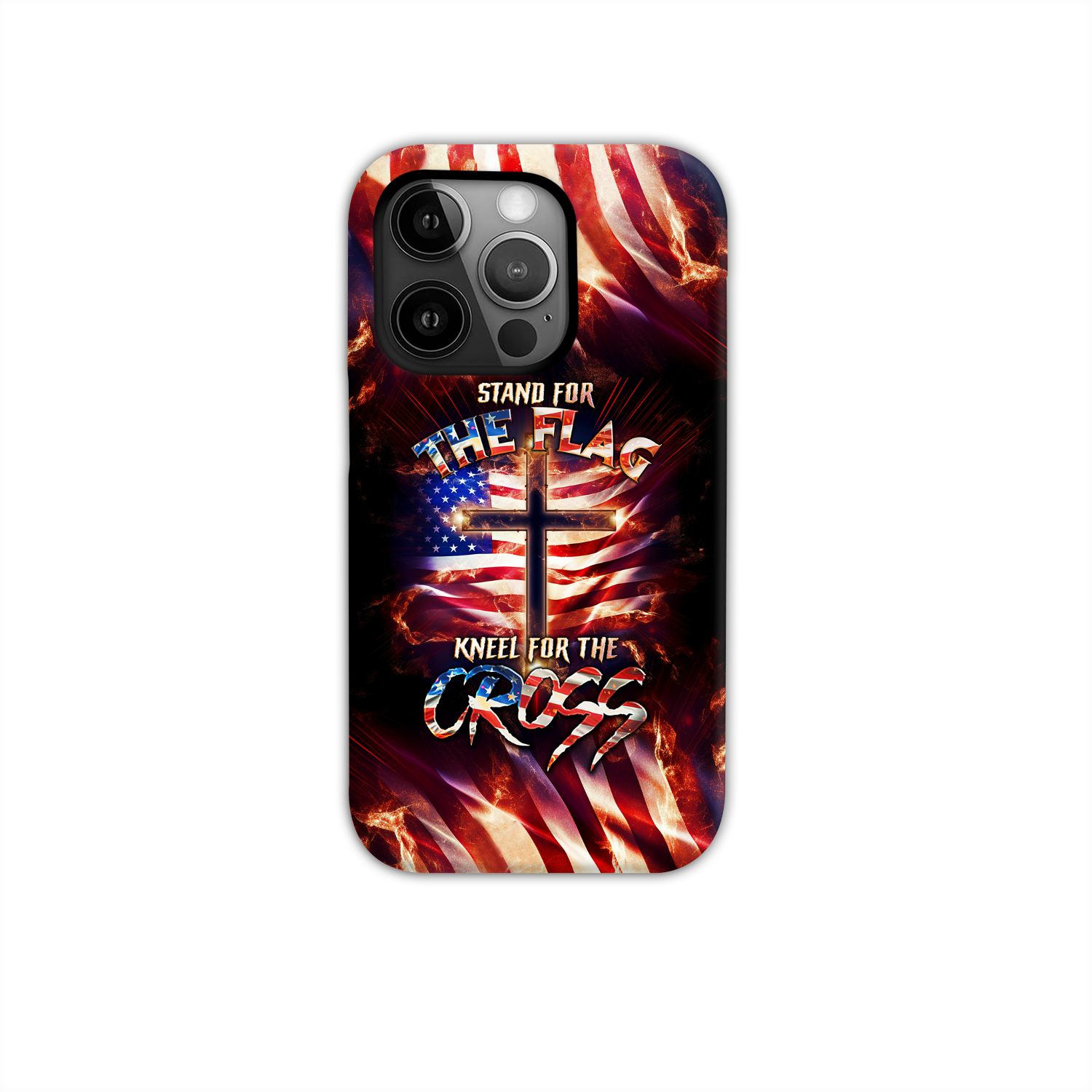 Stand For The Flag Kneel For The Cross Phone Case - Tlno0308231