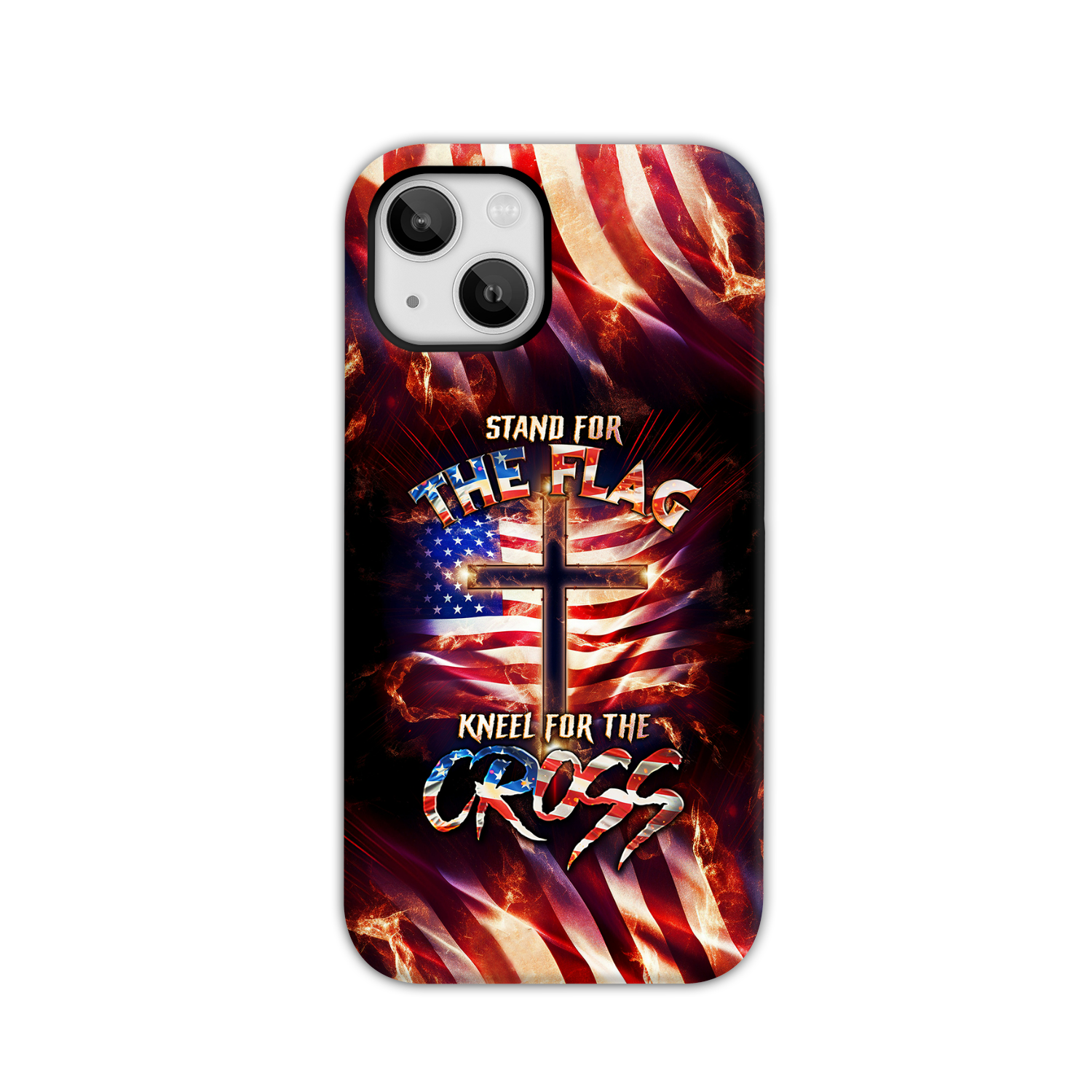 Stand For The Flag Kneel For The Cross Phone Case - Tlno0308231