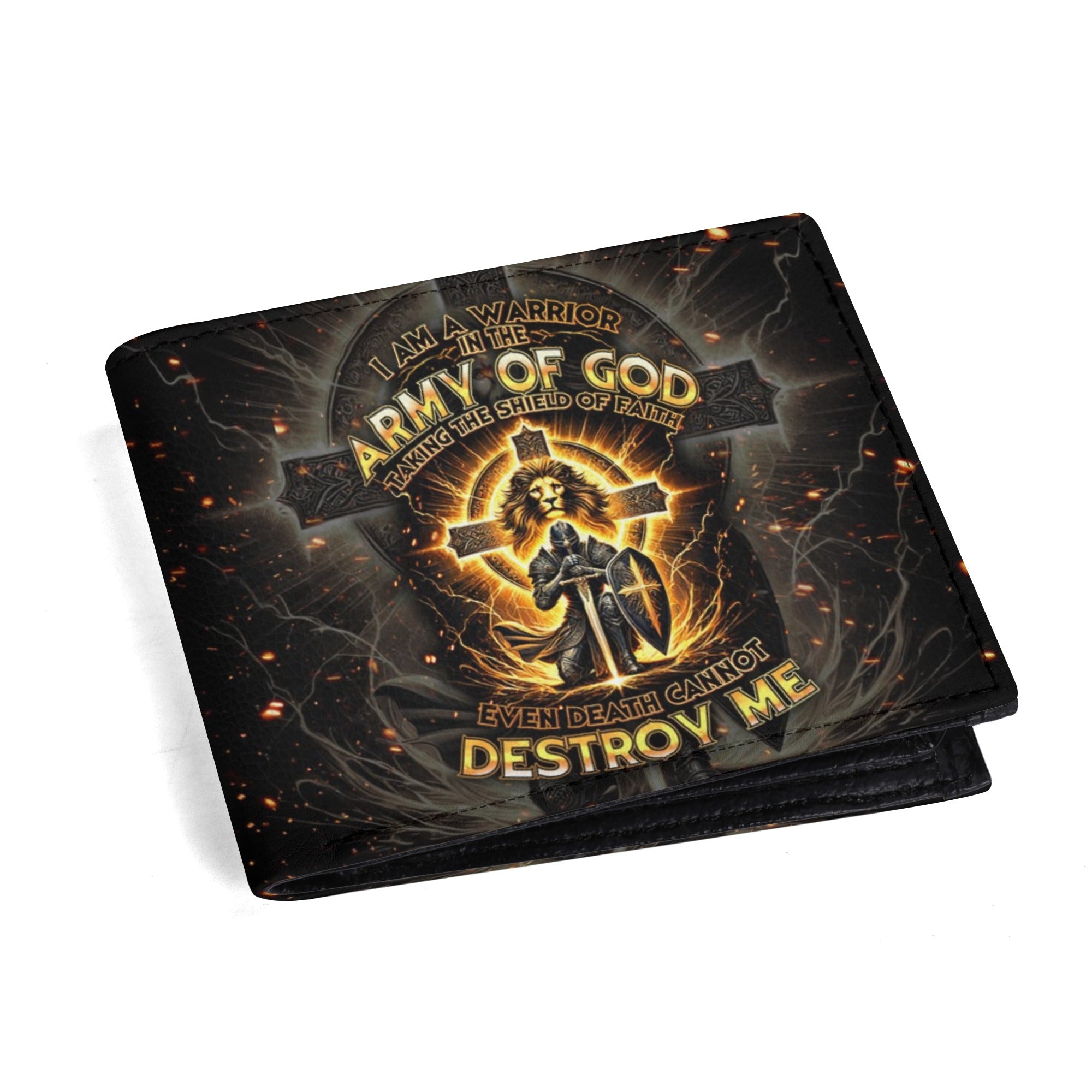 I Am A Warrior In The Army Of God Men's Leather Wallet - Tytd2610243