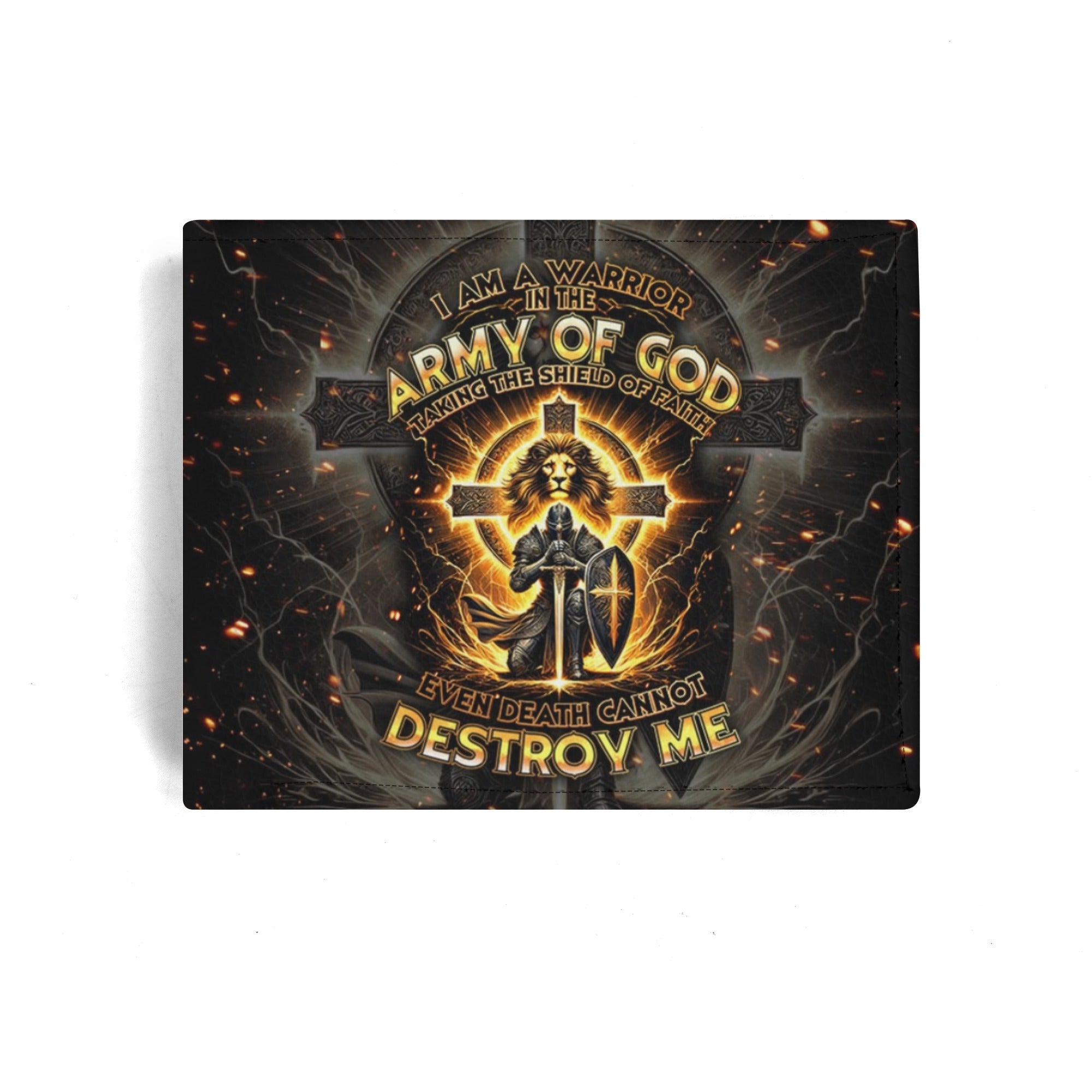 I Am A Warrior In The Army Of God Men's Leather Wallet - Tytd2610243