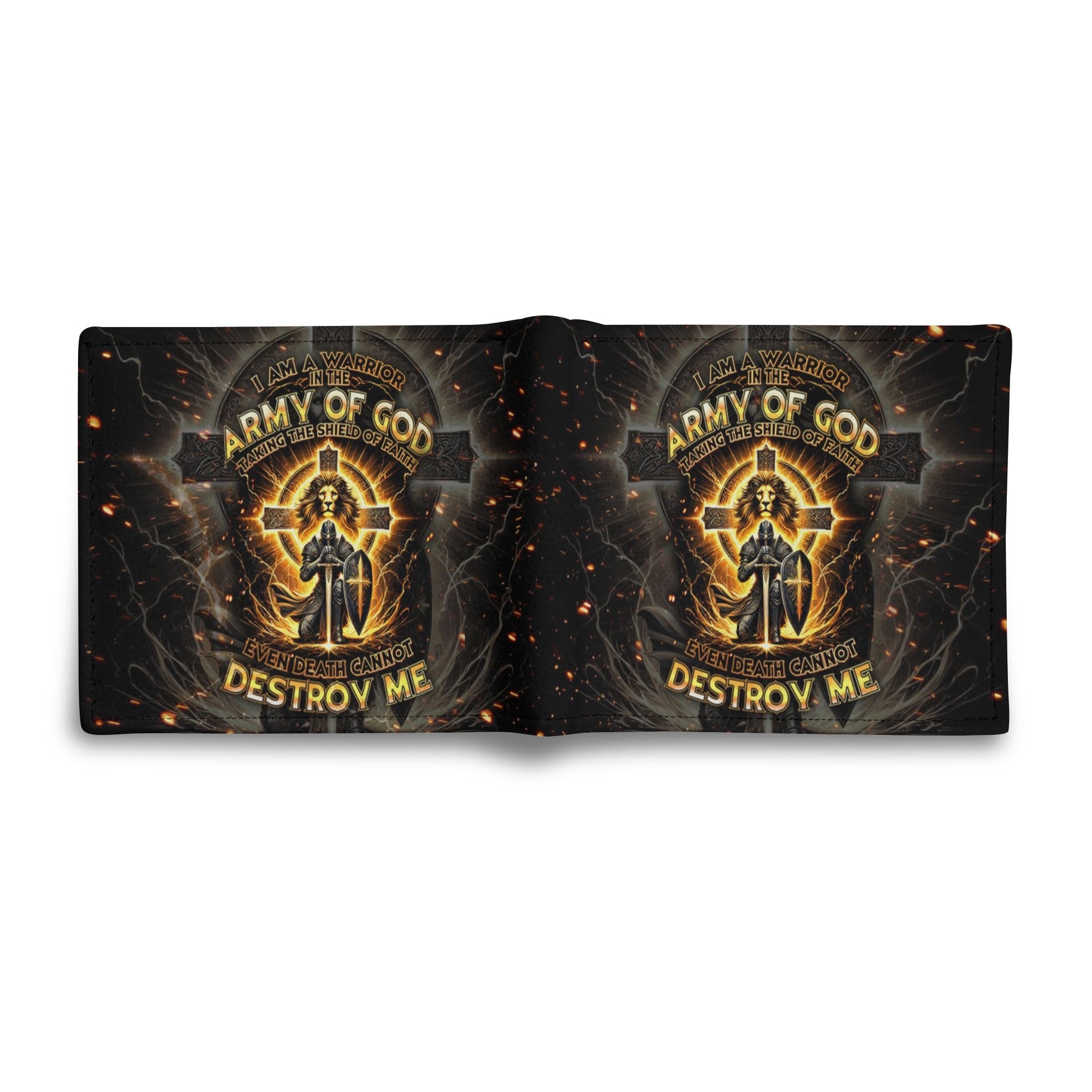 I Am A Warrior In The Army Of God Men's Leather Wallet - Tytd2610243