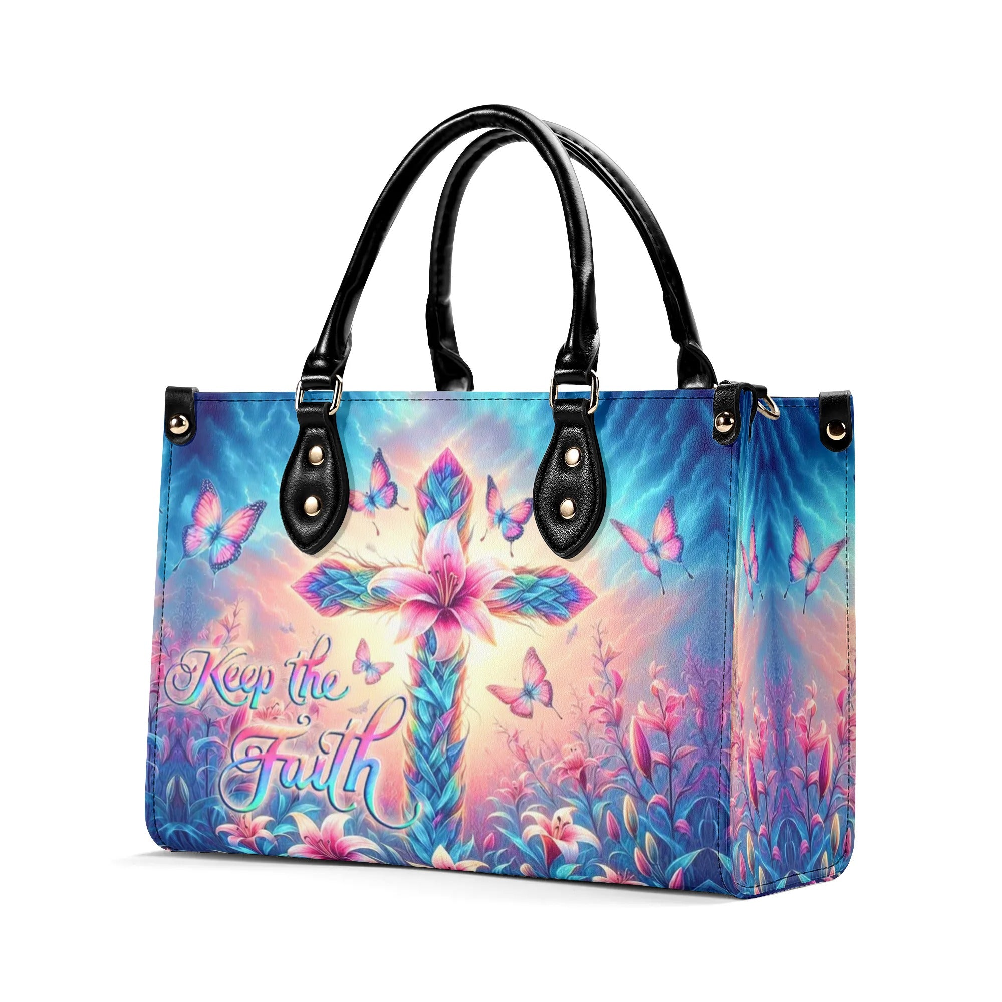 Keep The Faith Leather Handbag - Yhlt3005241