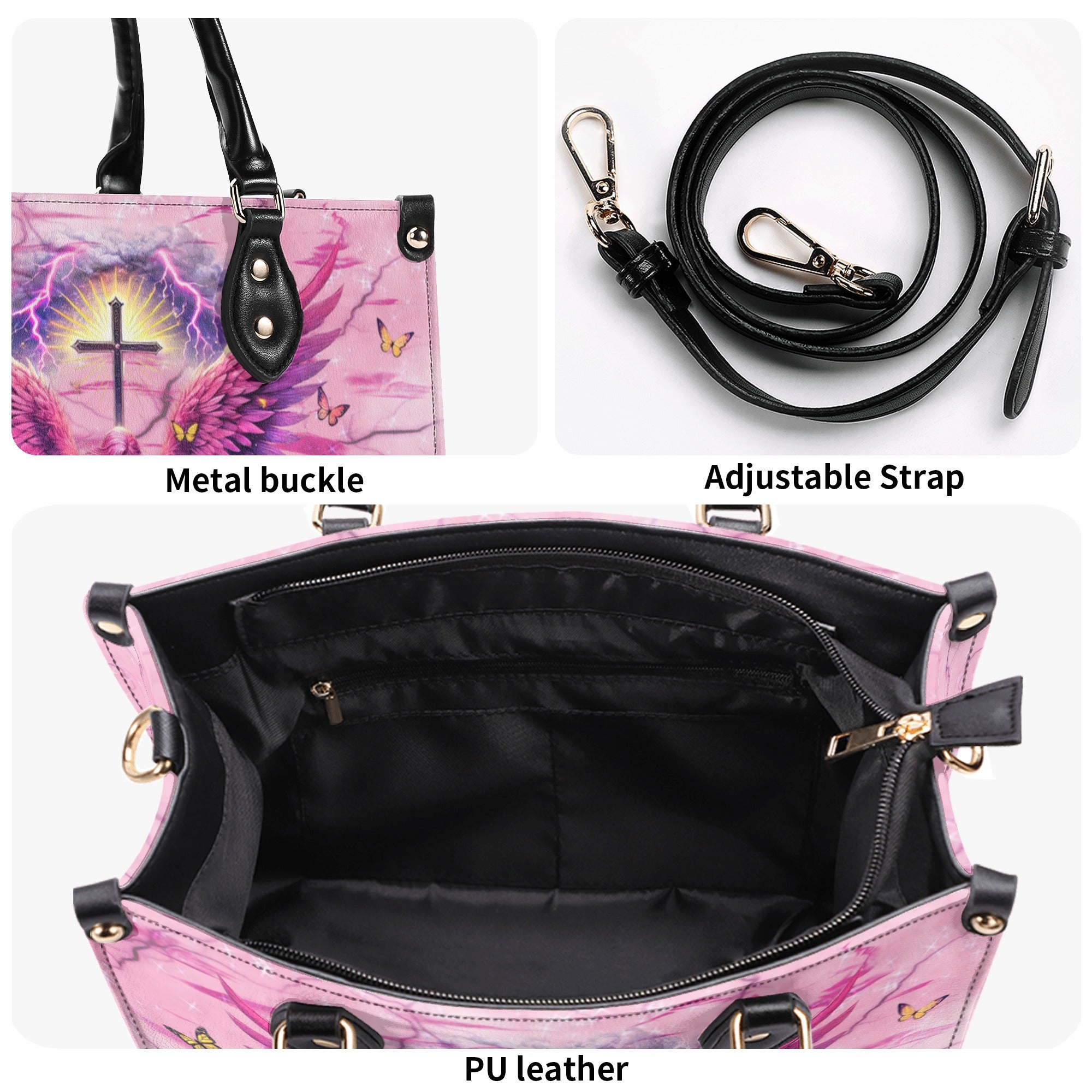 God's Warrior Sunflower Leather Handbag - Yhhg2612245