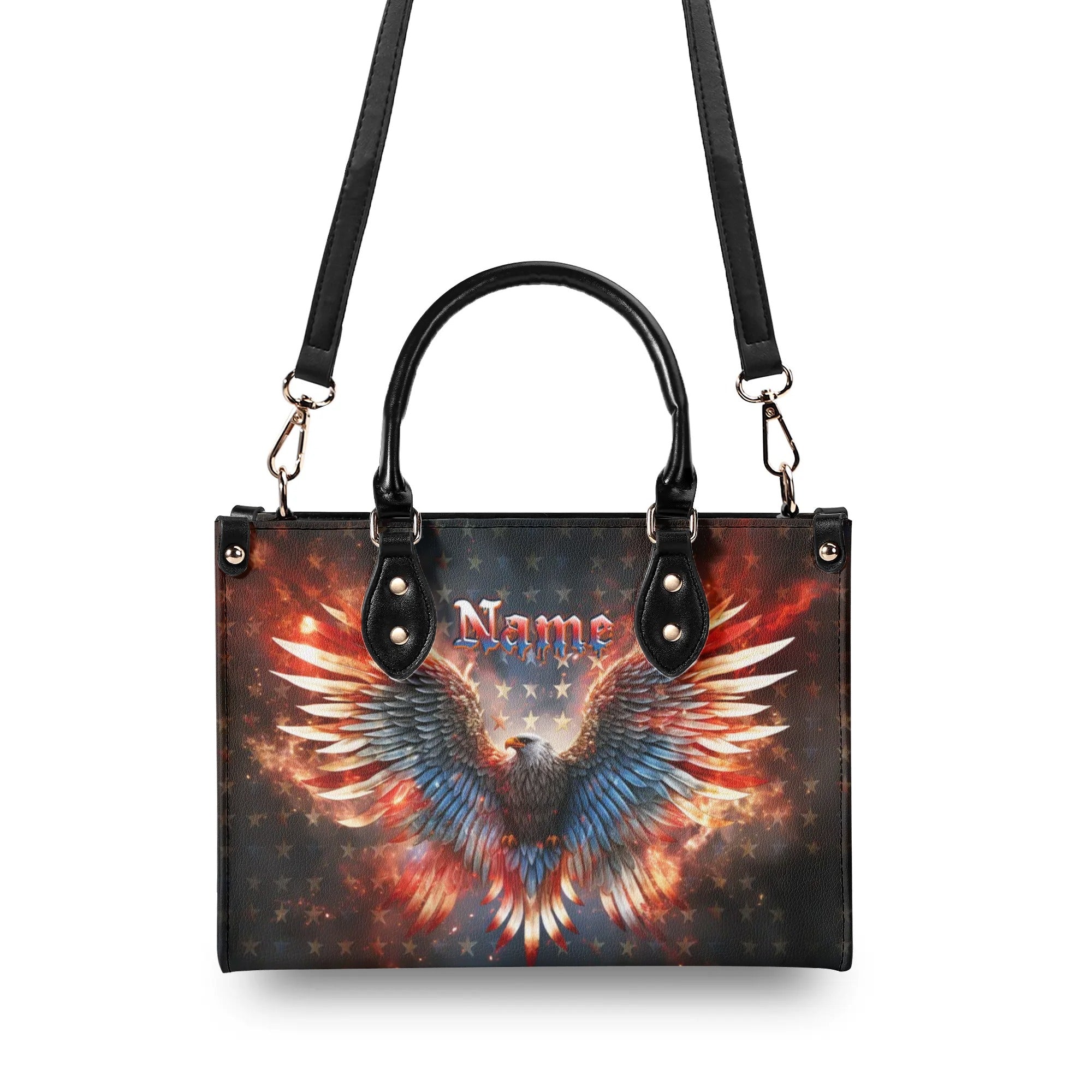 Eagle Fire Leather Handbag - Tlpq0307244