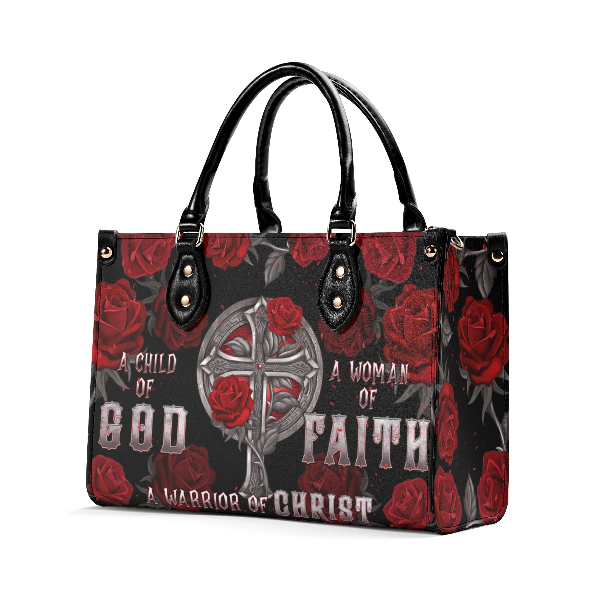 A Child Of God A Woman Of Faith  Leather Handbag  - Tlnt2312244