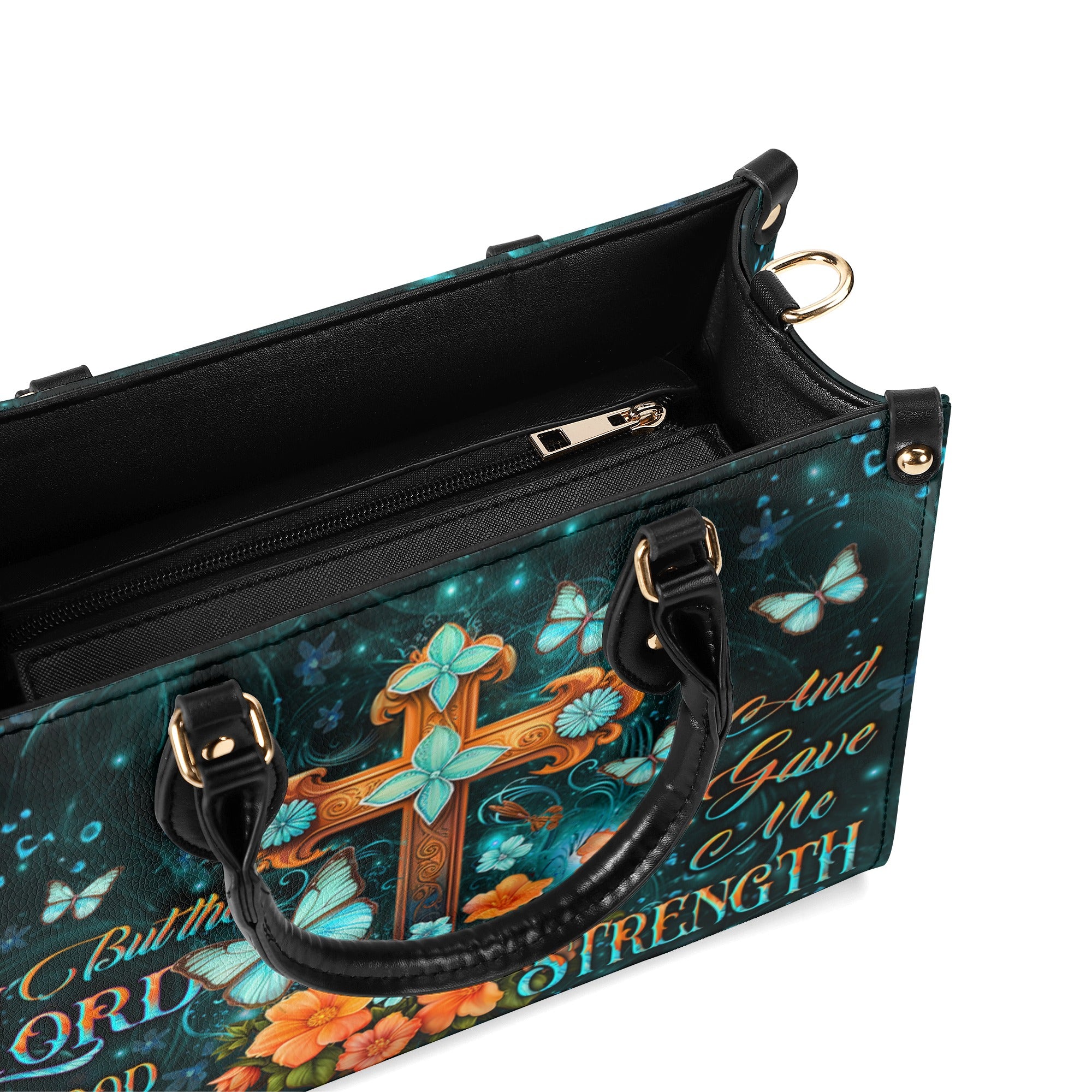 Lord Stood With Me Leather Handbag - Yhlt3110244