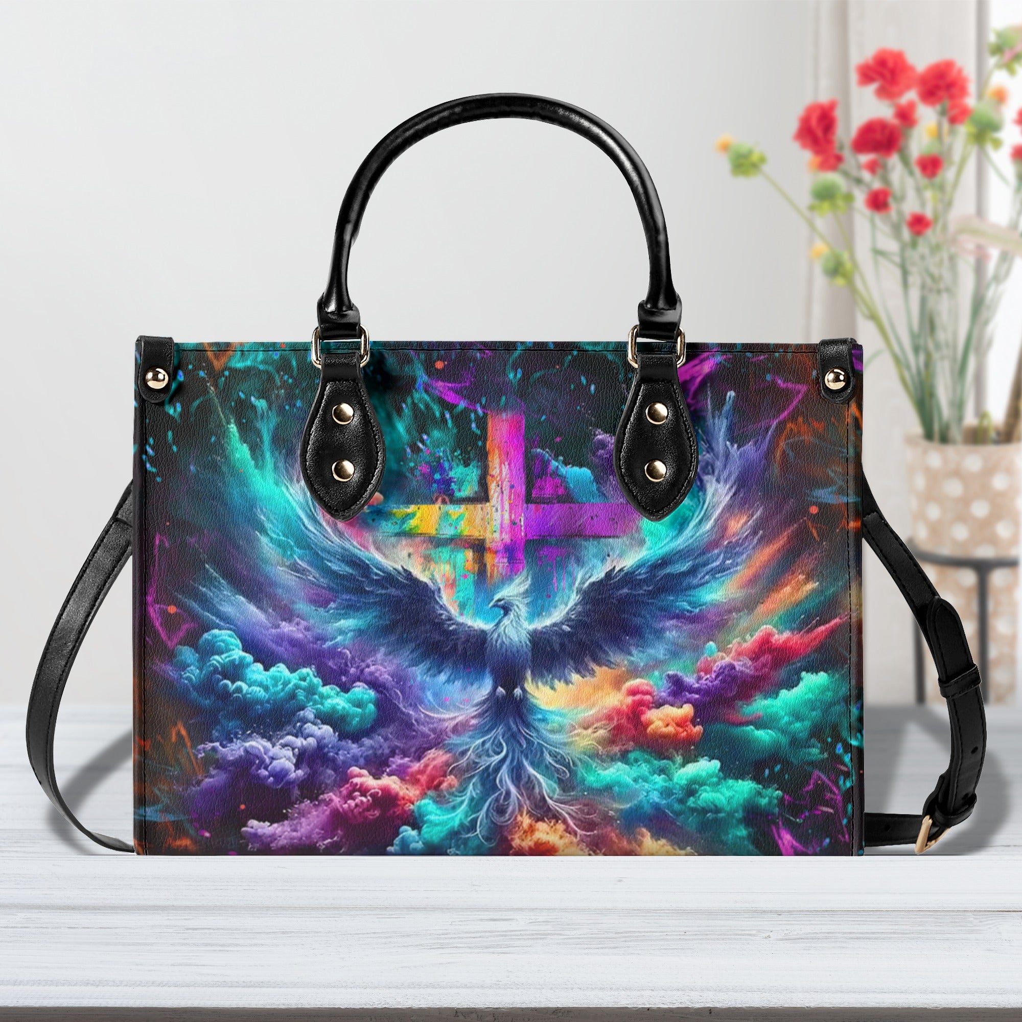 Strong Phoenix Cross Leather Handbag - Yhlt1610244