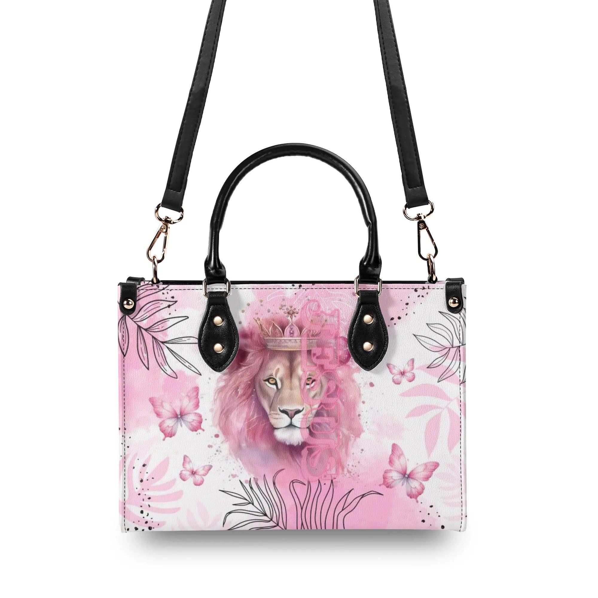 Jesus Lion Leather Handbag - Tlno0306243