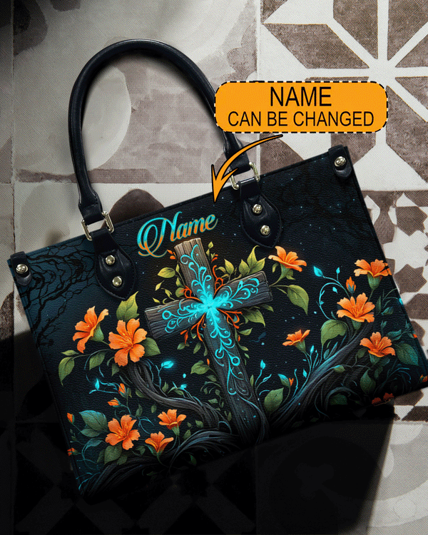 Faith Flower Leather Handbag - Yhdu1408244