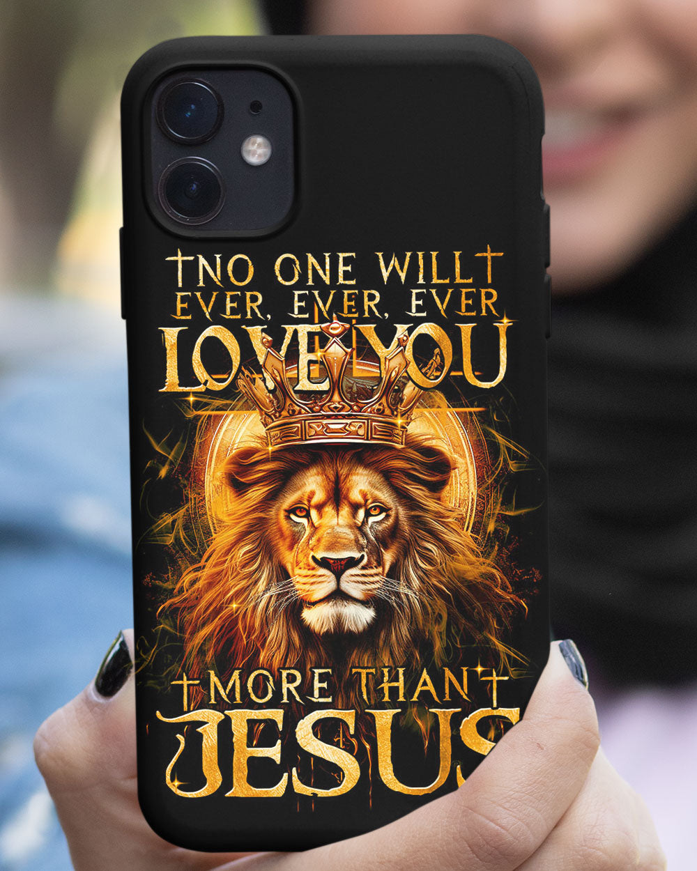 No One Will Ever Love You More Than Jesus Phone Case - Tytm3006239