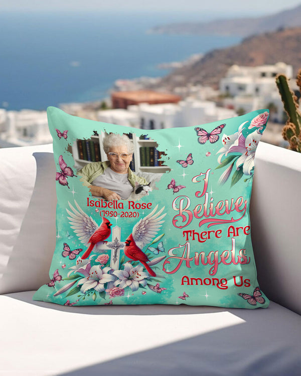 Personalized I Believe There Are Angels Among Us Cardinal  Pillow - Tltw0802254