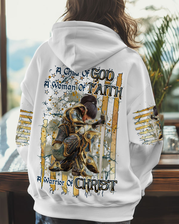 A Child Of God A Woman Of Faith Women's All Over Print Shirt - Tlnz1408244